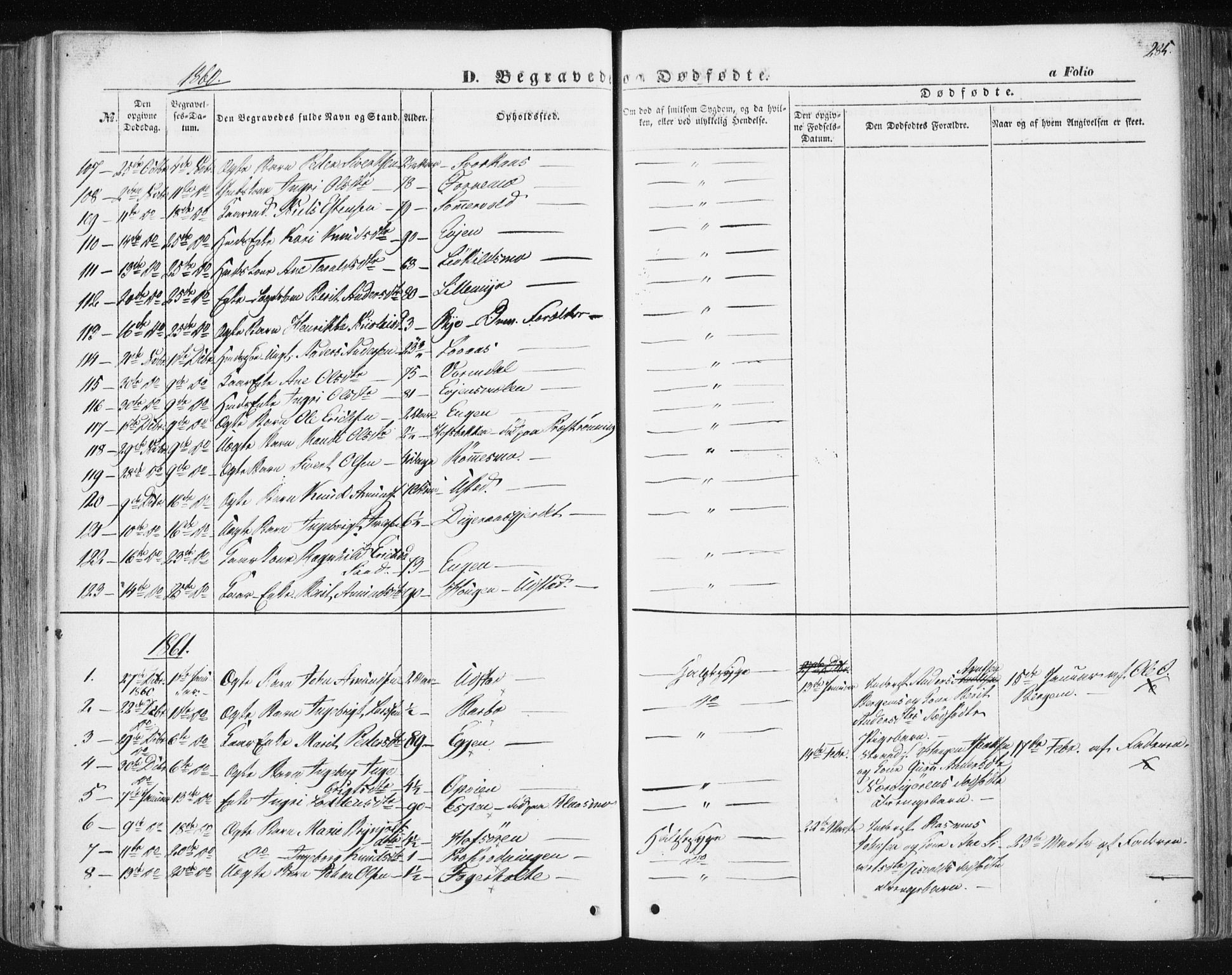 Ministerialprotokoller, klokkerbøker og fødselsregistre - Sør-Trøndelag, SAT/A-1456/668/L0806: Parish register (official) no. 668A06, 1854-1869, p. 285