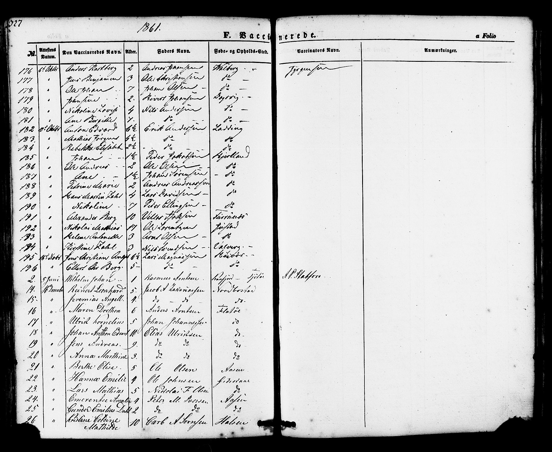 Ministerialprotokoller, klokkerbøker og fødselsregistre - Nordland, SAT/A-1459/830/L0448: Parish register (official) no. 830A12, 1855-1878, p. 327