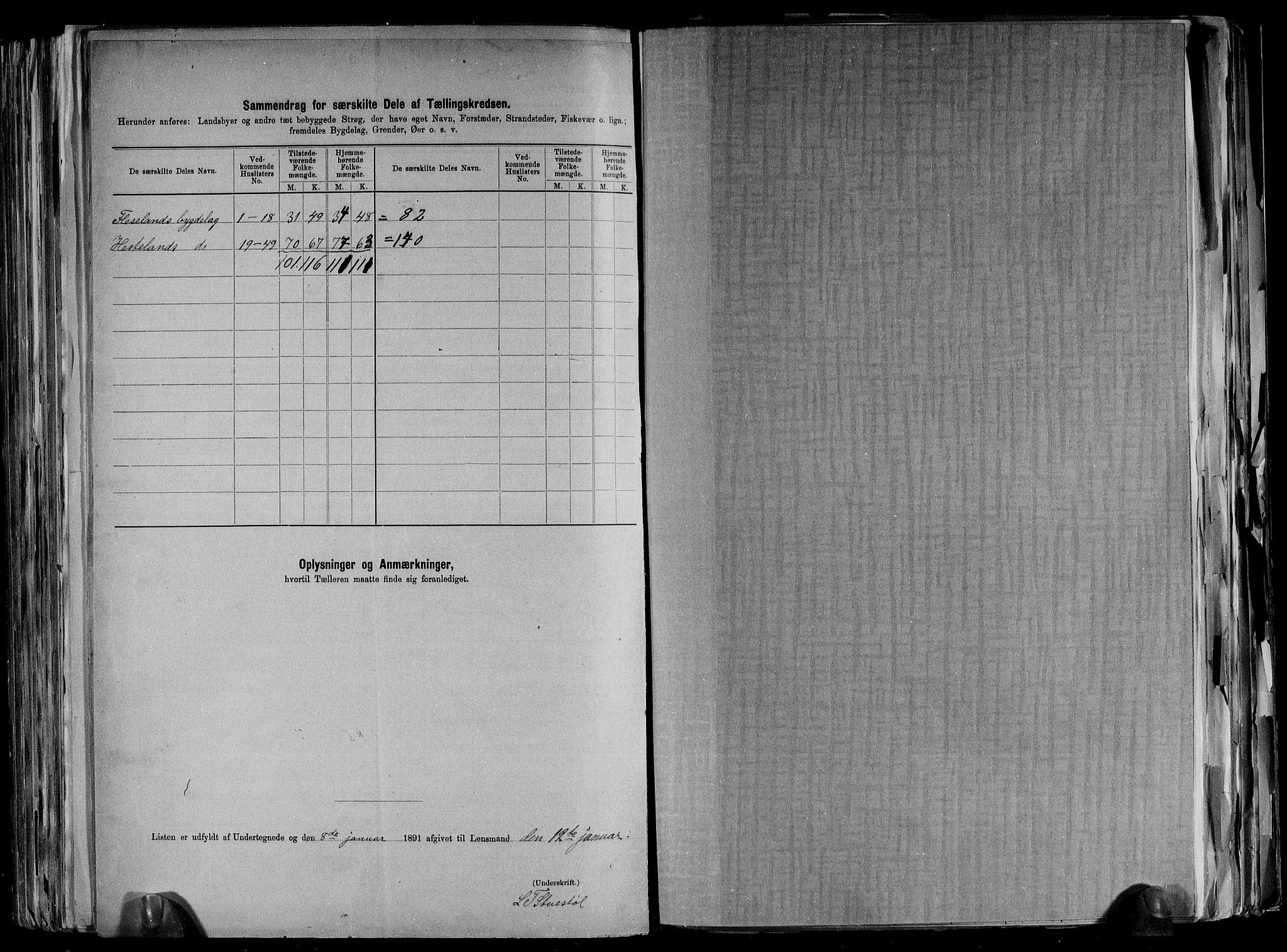 RA, 1891 census for 1029 Sør-Audnedal, 1891, p. 40