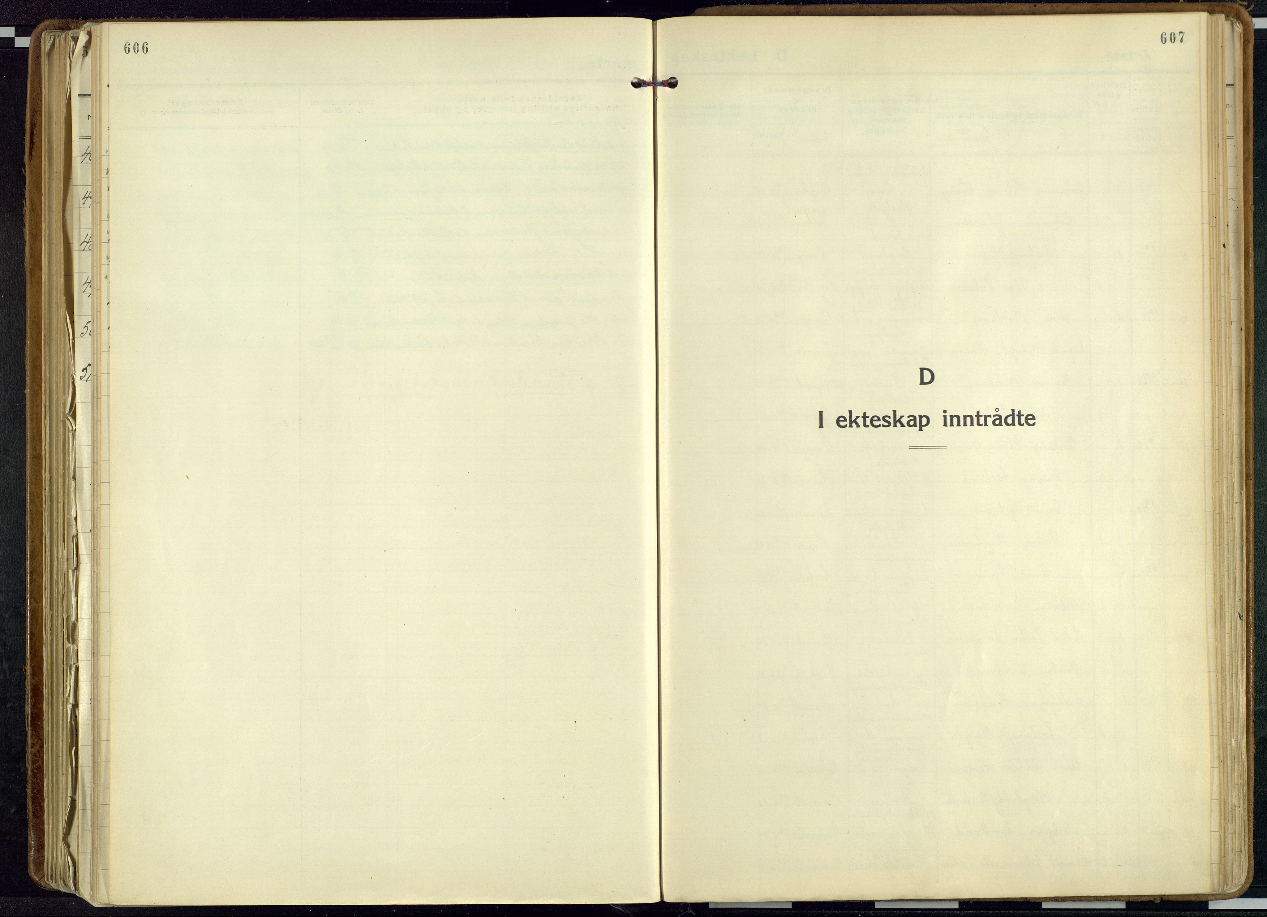 Vang prestekontor, Hedmark, SAH/PREST-008/H/Ha/Haa/L0023: Parish register (official) no. 23, 1932-1957, p. 606-607