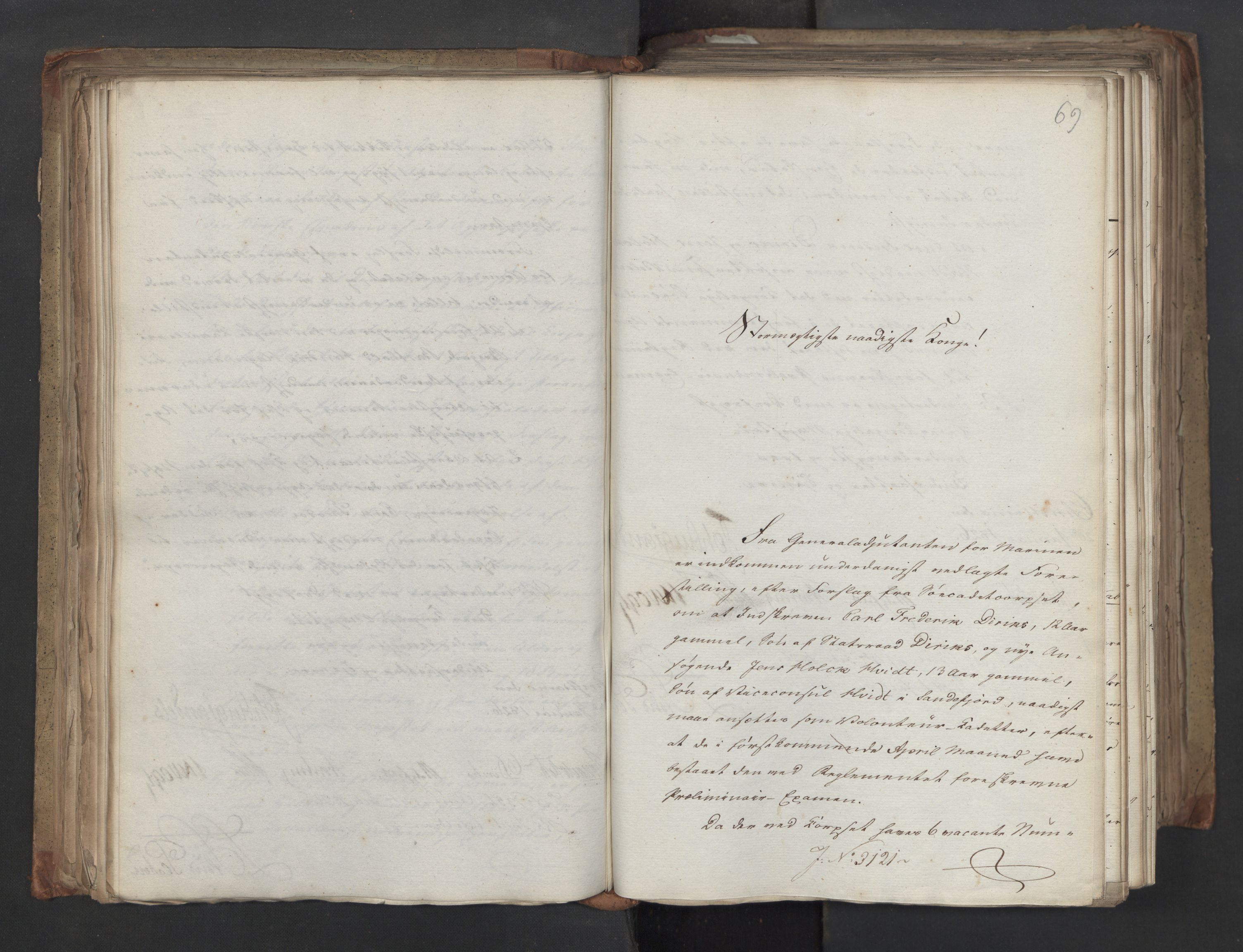 Statsrådsavdelingen i Stockholm, AV/RA-S-1003/D/Da/L0045: Regjeringsinnstillinger nr. 3067-3307, 1826, p. 140