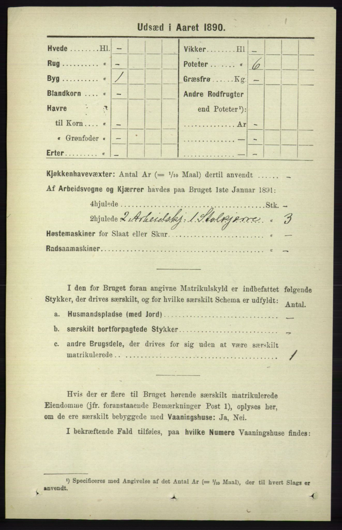 RA, 1891 census for 1230 Ullensvang, 1891, p. 8523