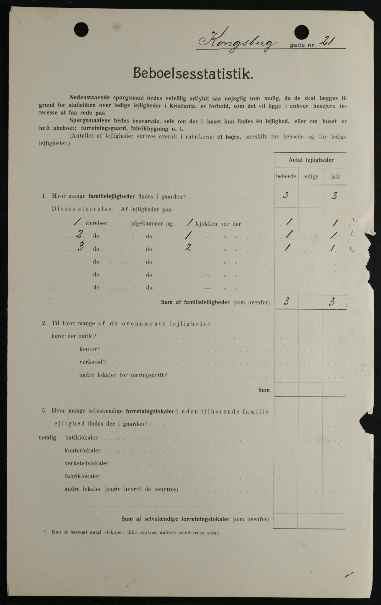 OBA, Municipal Census 1908 for Kristiania, 1908, p. 47452