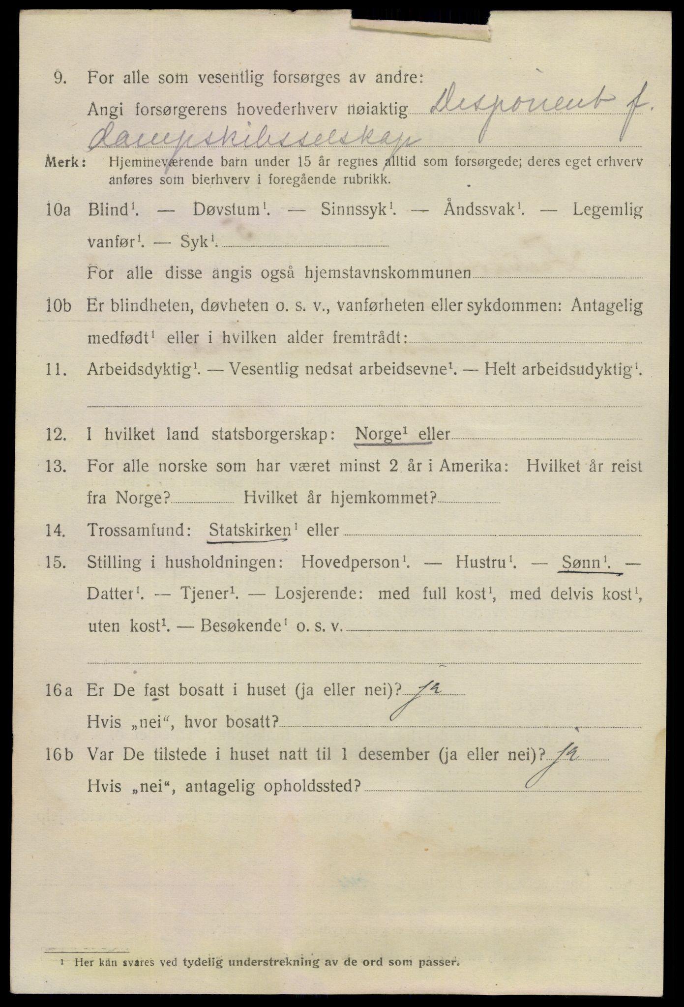 SAO, 1920 census for Fredrikstad, 1920, p. 25058