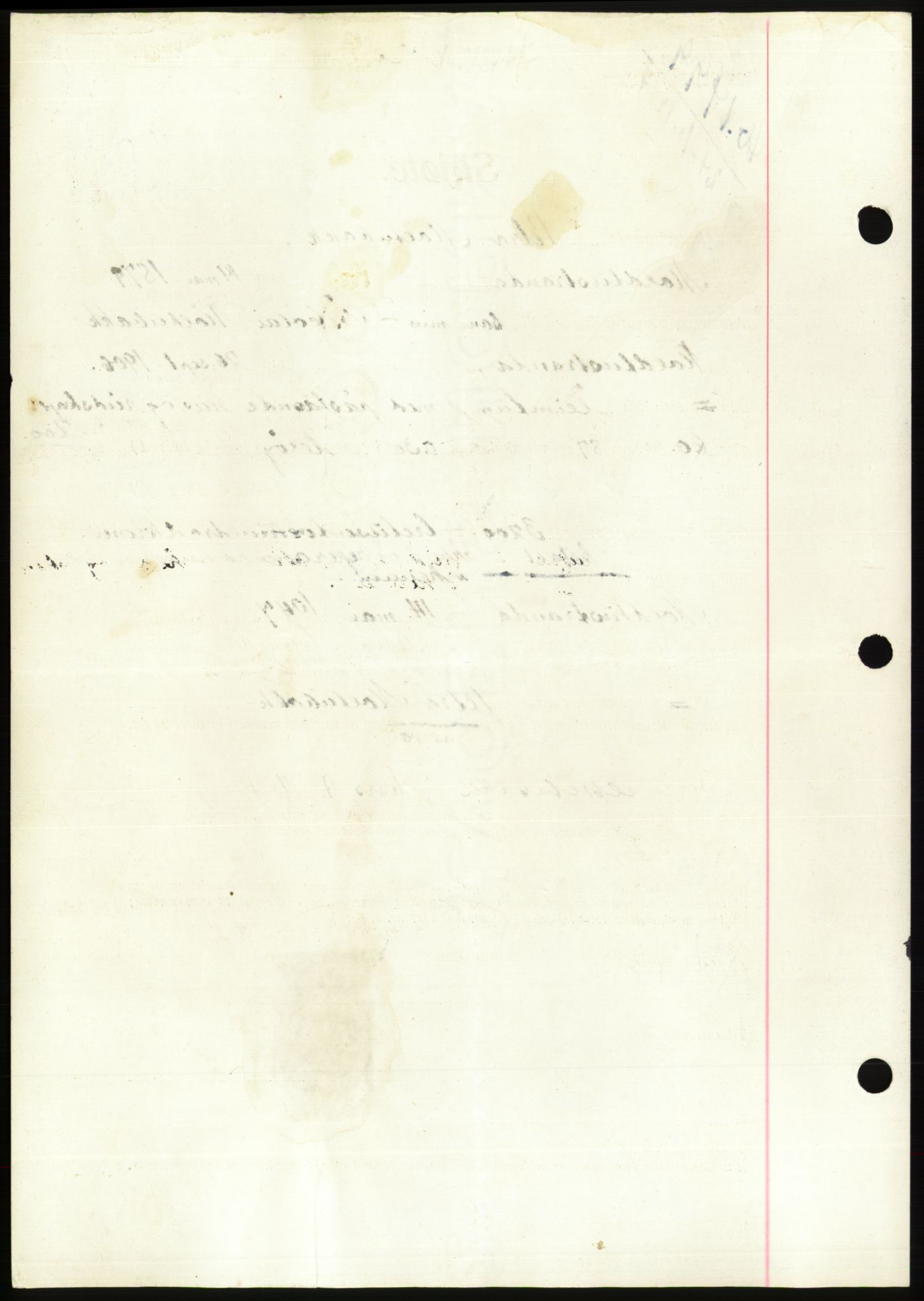 Søre Sunnmøre sorenskriveri, SAT/A-4122/1/2/2C/L0081: Mortgage book no. 7A, 1947-1948, Diary no: : 1499/1947