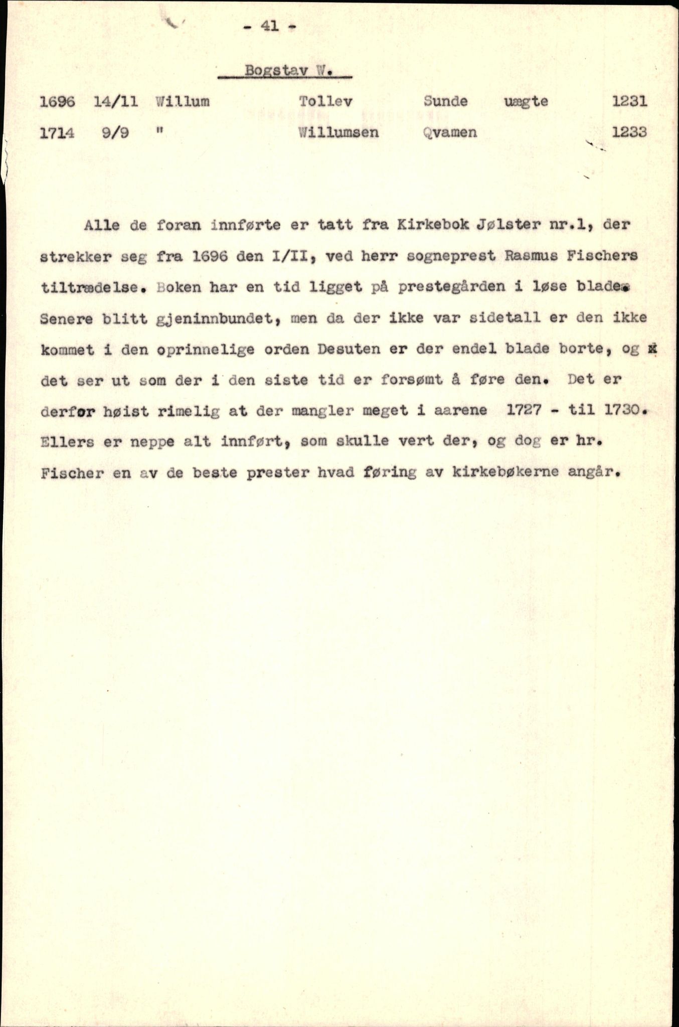 Samling av fulltekstavskrifter, SAB/FULLTEKST/B/14/0005: Jølster sokneprestembete, ministerialbok nr. A 1, 1696-1728, p. 176