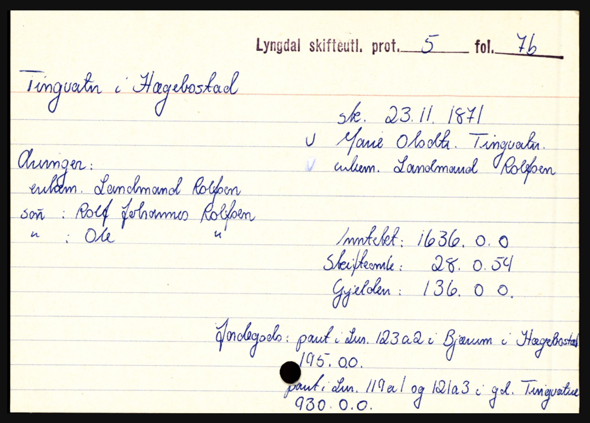 Lyngdal sorenskriveri, SAK/1221-0004/H, p. 11429