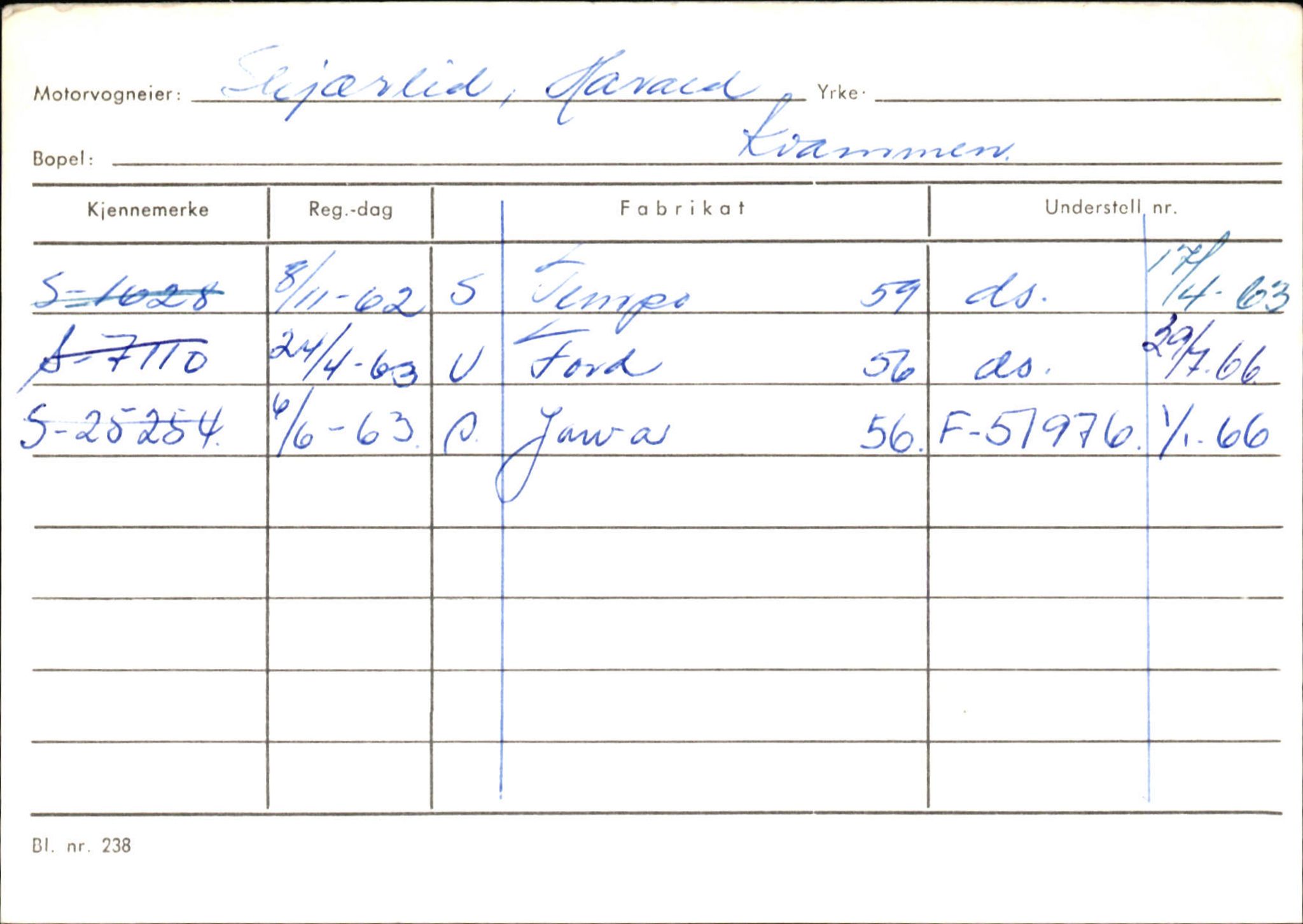 Statens vegvesen, Sogn og Fjordane vegkontor, AV/SAB-A-5301/4/F/L0132: Eigarregister Askvoll A-Å. Balestrand A-Å, 1945-1975, p. 1091