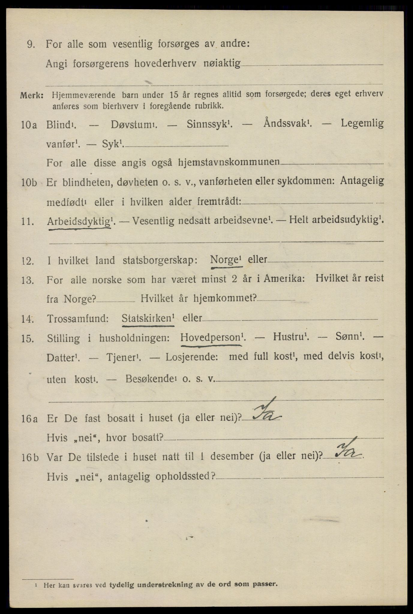 SAO, 1920 census for Ås, 1920, p. 5831