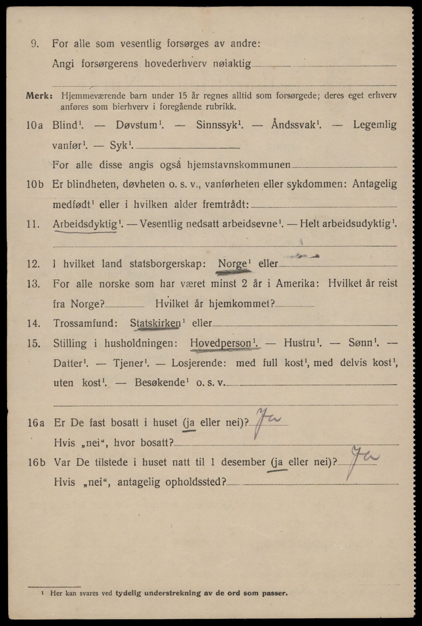 SAST, 1920 census for Stavanger, 1920, p. 72023