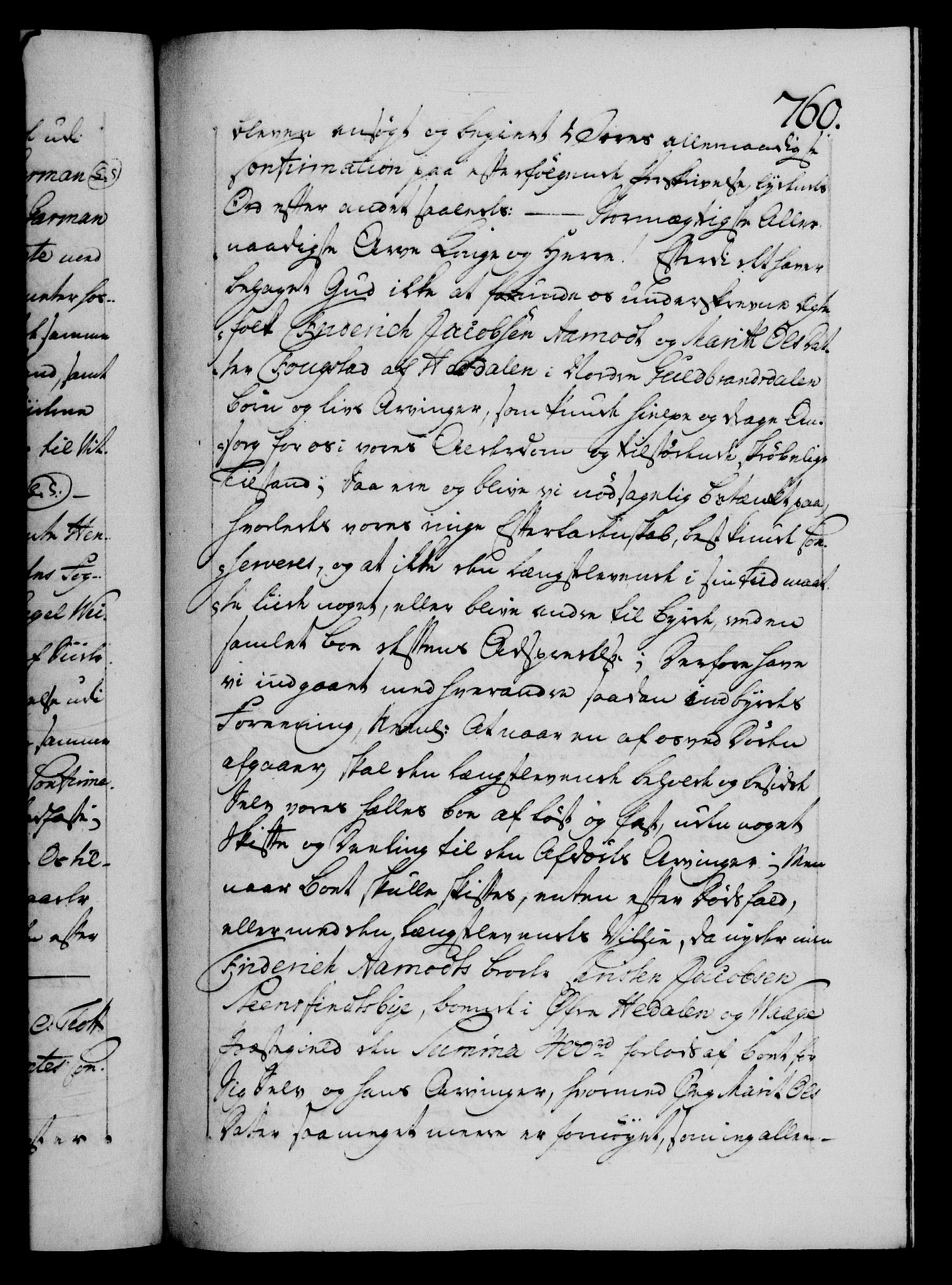 Danske Kanselli 1572-1799, RA/EA-3023/F/Fc/Fca/Fcaa/L0043: Norske registre, 1766-1768, p. 760a