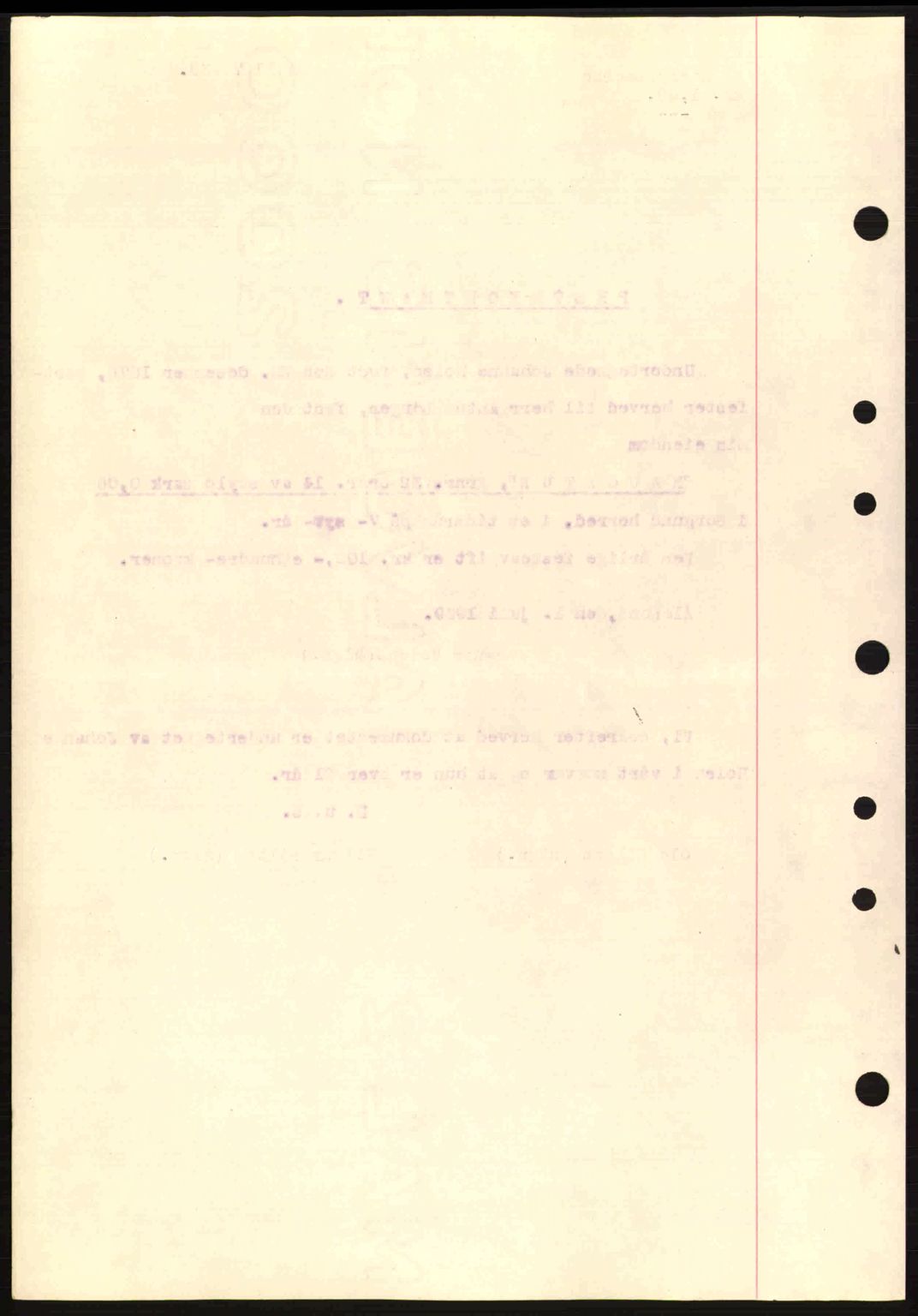Nordre Sunnmøre sorenskriveri, SAT/A-0006/1/2/2C/2Ca: Mortgage book no. B1-6, 1938-1942, Diary no: : 1127/1939