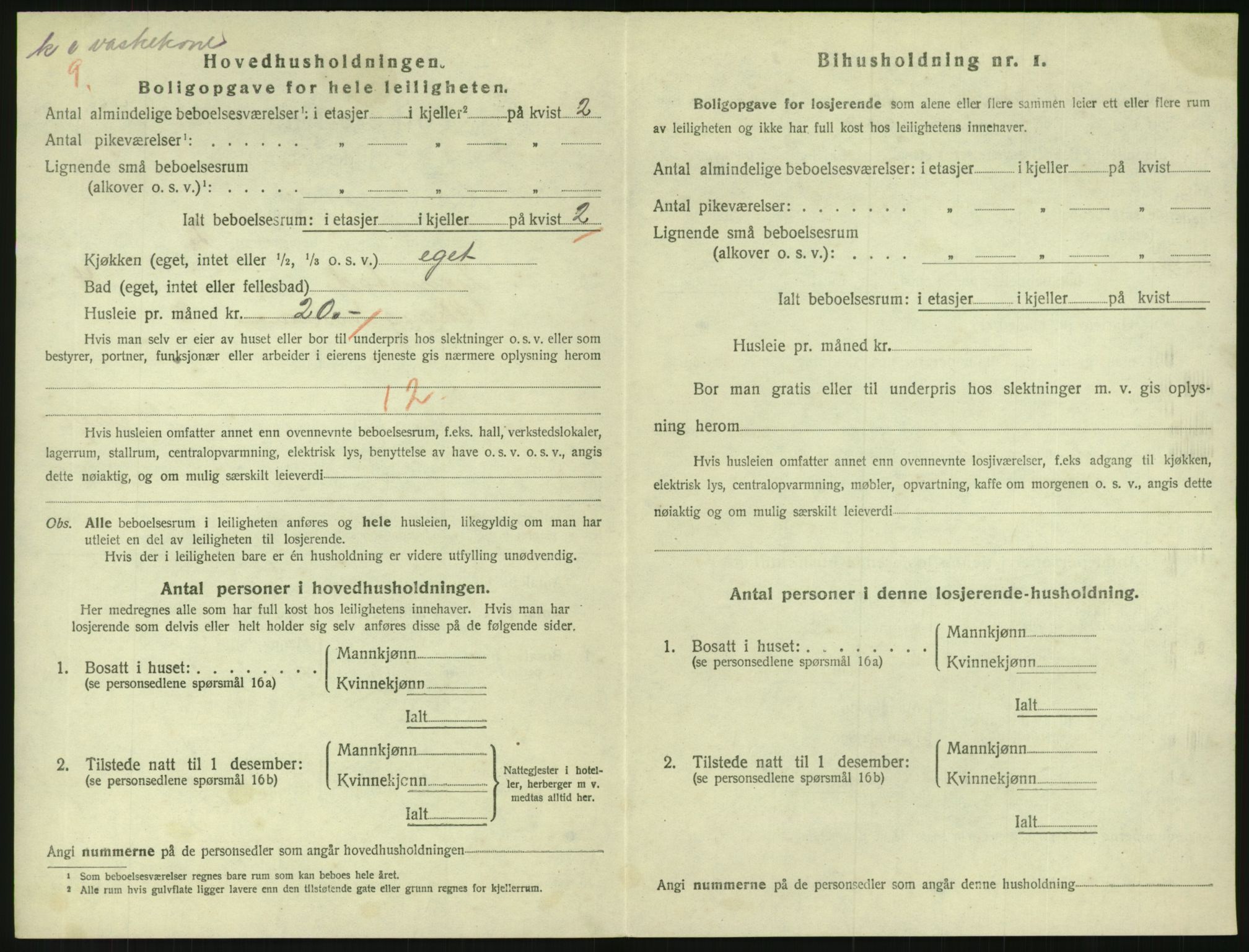 SAK, 1920 census for Grimstad, 1920, p. 1976