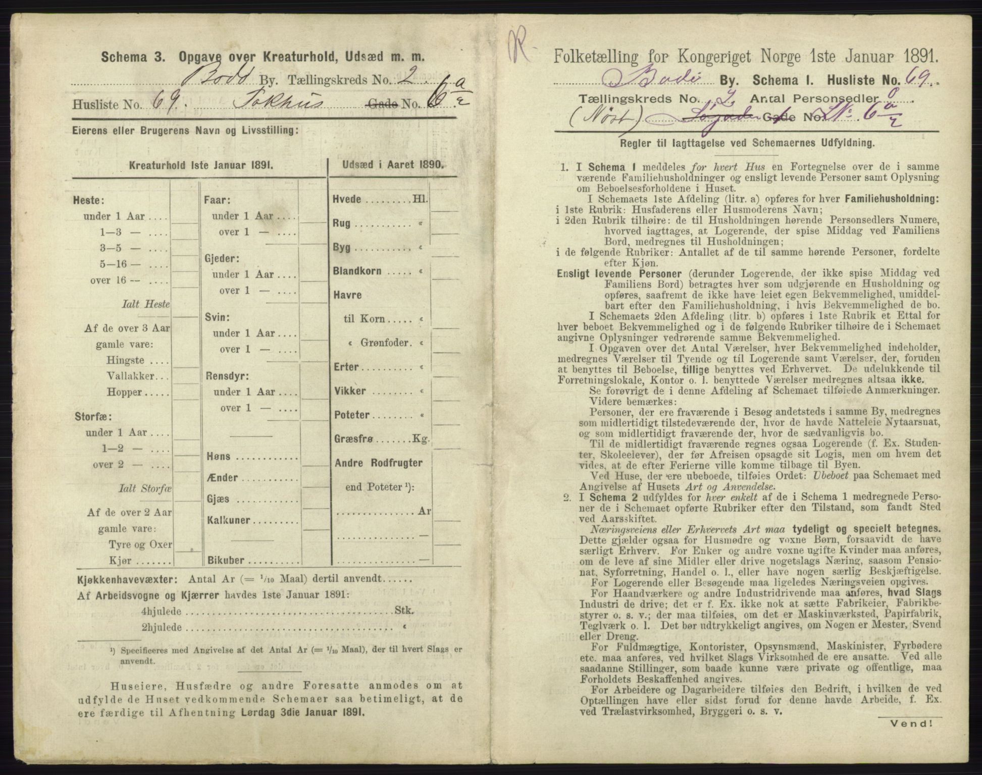 RA, 1891 census for 1804 Bodø, 1891, p. 986