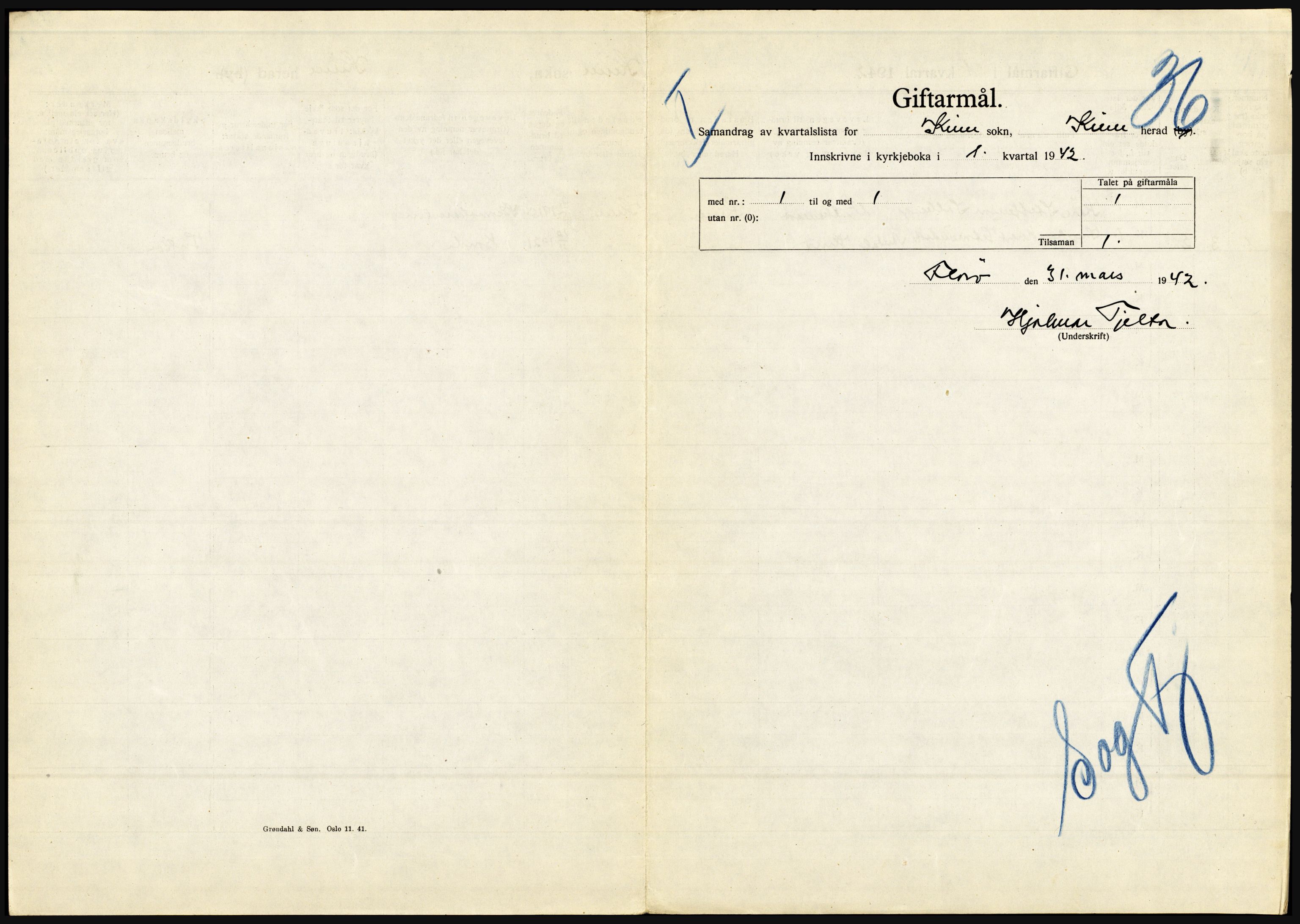 Statistisk sentralbyrå, Sosiodemografiske emner, Befolkning, AV/RA-S-2228/D/Df/Dfe/Dfeb/L0031: Sogn og Fjordane, 1942, p. 671