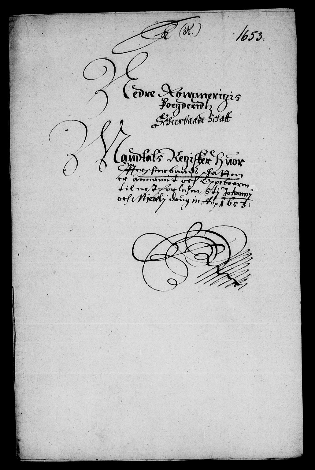 Rentekammeret inntil 1814, Reviderte regnskaper, Lensregnskaper, AV/RA-EA-5023/R/Rb/Rba/L0219: Akershus len, 1653