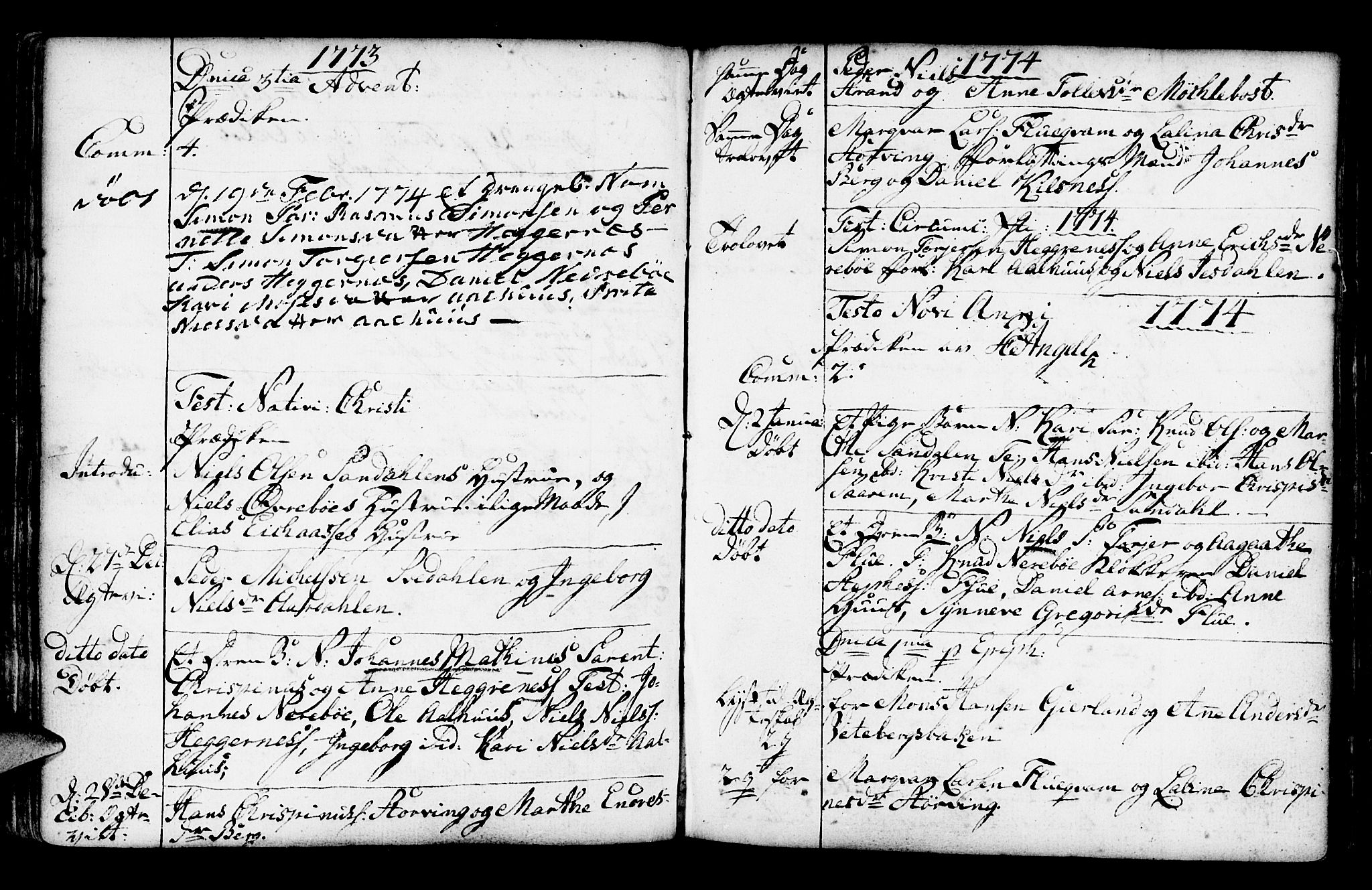 Jølster sokneprestembete, SAB/A-80701/H/Haa/Haaa/L0003: Parish register (official) no. A 3, 1748-1789, p. 142