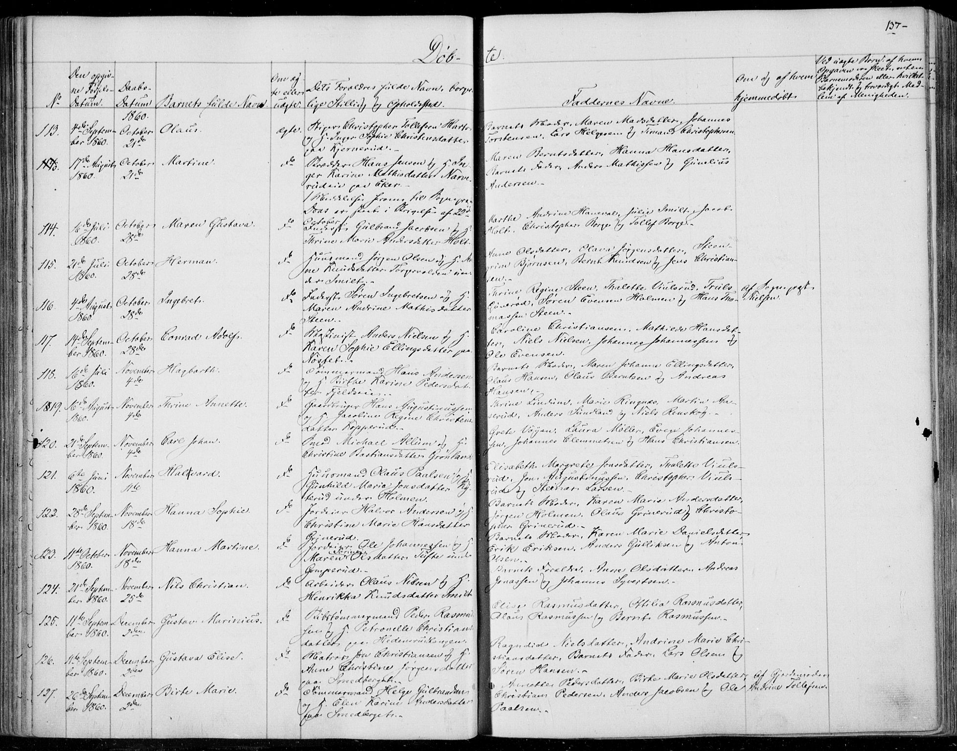 Skoger kirkebøker, SAKO/A-59/F/Fa/L0003: Parish register (official) no. I 3, 1842-1861, p. 137