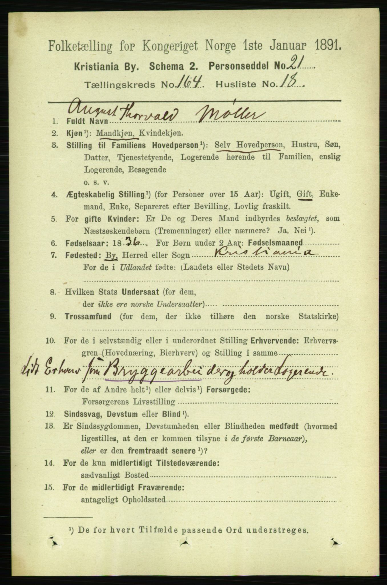 RA, 1891 census for 0301 Kristiania, 1891, p. 94788