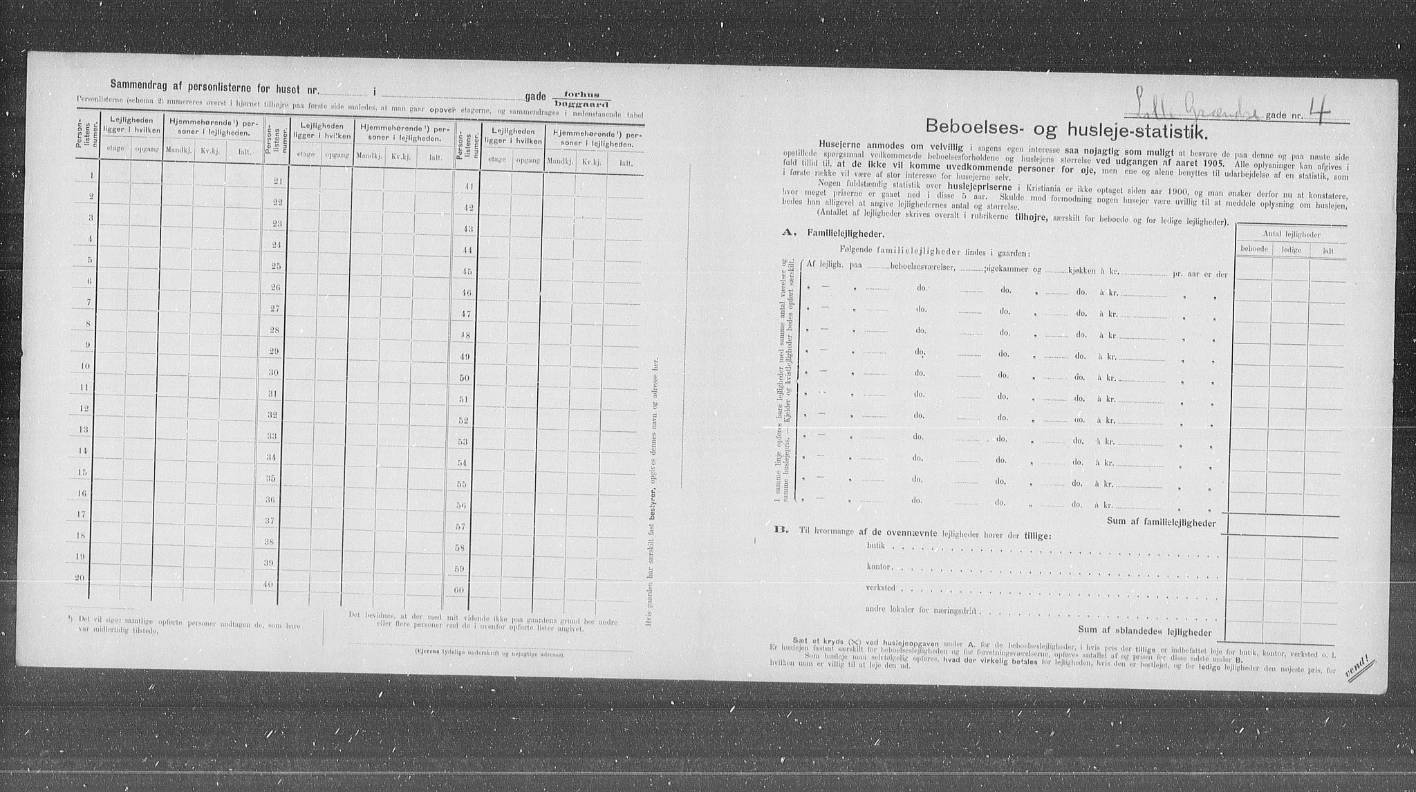 OBA, Municipal Census 1905 for Kristiania, 1905, p. 30229