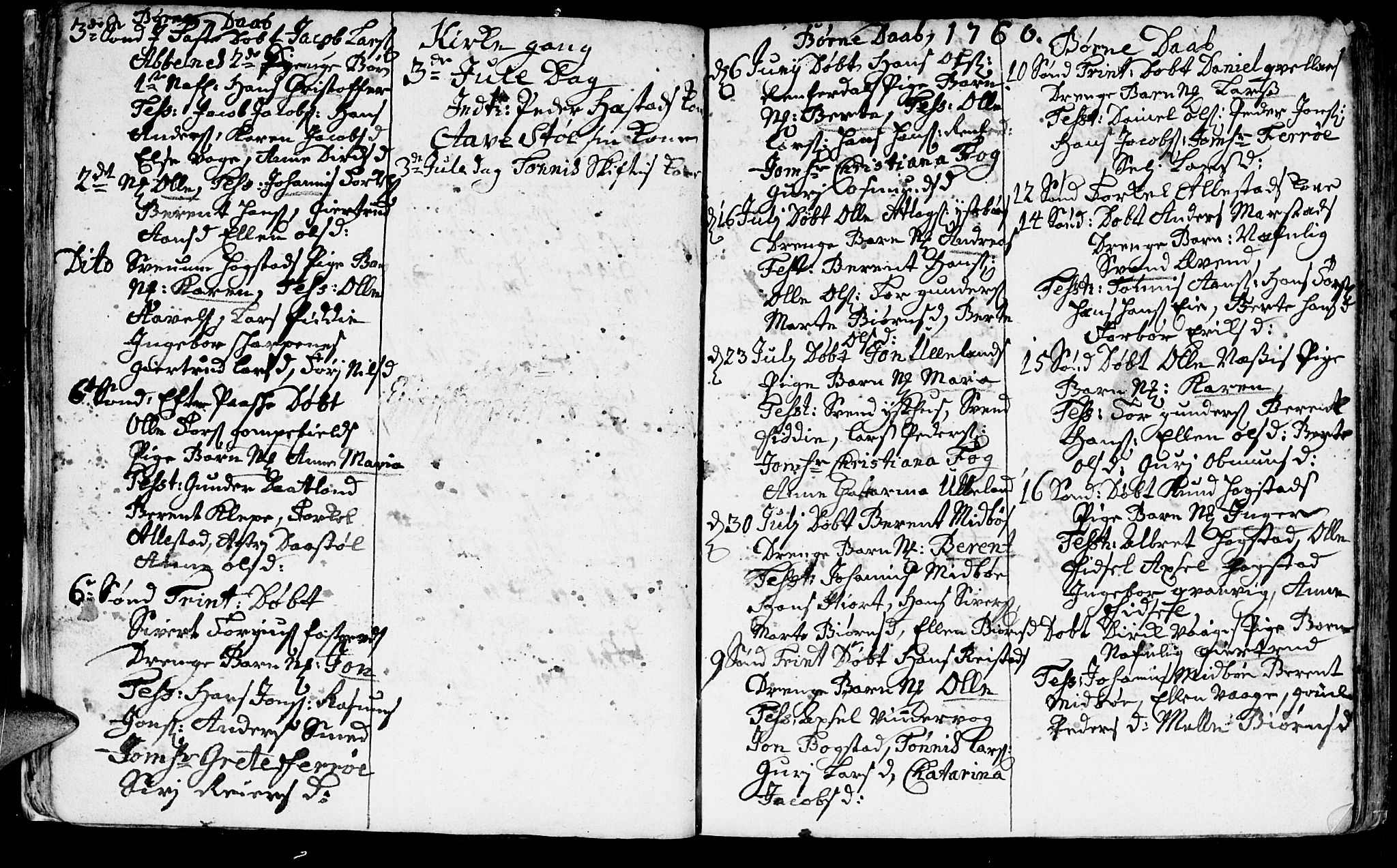 Flekkefjord sokneprestkontor, AV/SAK-1111-0012/F/Fa/Fab/L0001: Parish register (official) no. A 1, 1750-1780, p. 46-47