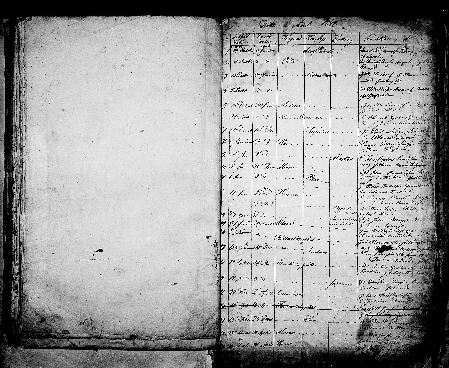 Lier kirkebøker, AV/SAKO-A-230/G/Ga/L0002: Parish register (copy) no. I 2, 1841-1862, p. 49