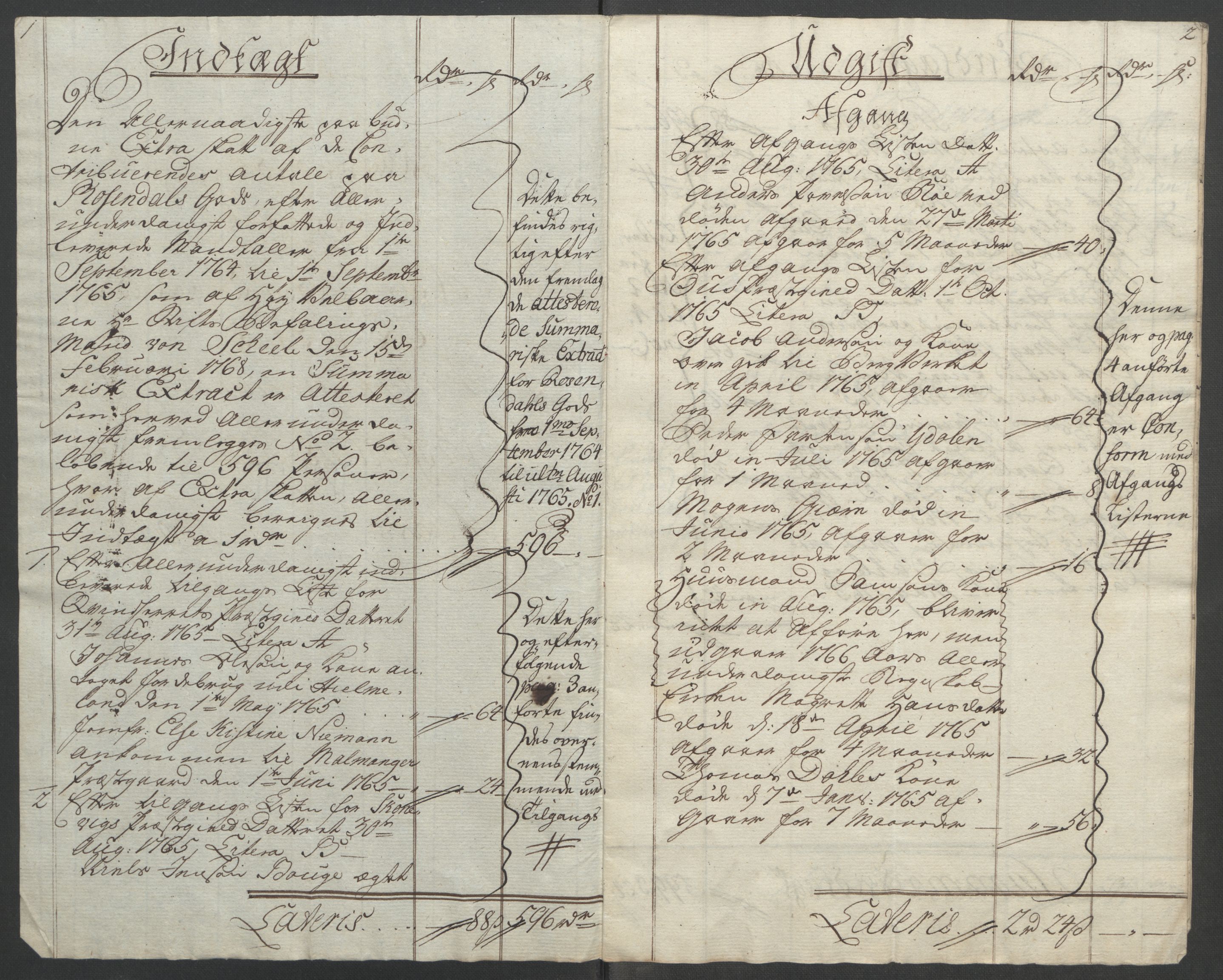 Rentekammeret inntil 1814, Reviderte regnskaper, Fogderegnskap, AV/RA-EA-4092/R49/L3157: Ekstraskatten Rosendal Baroni, 1762-1772, p. 115