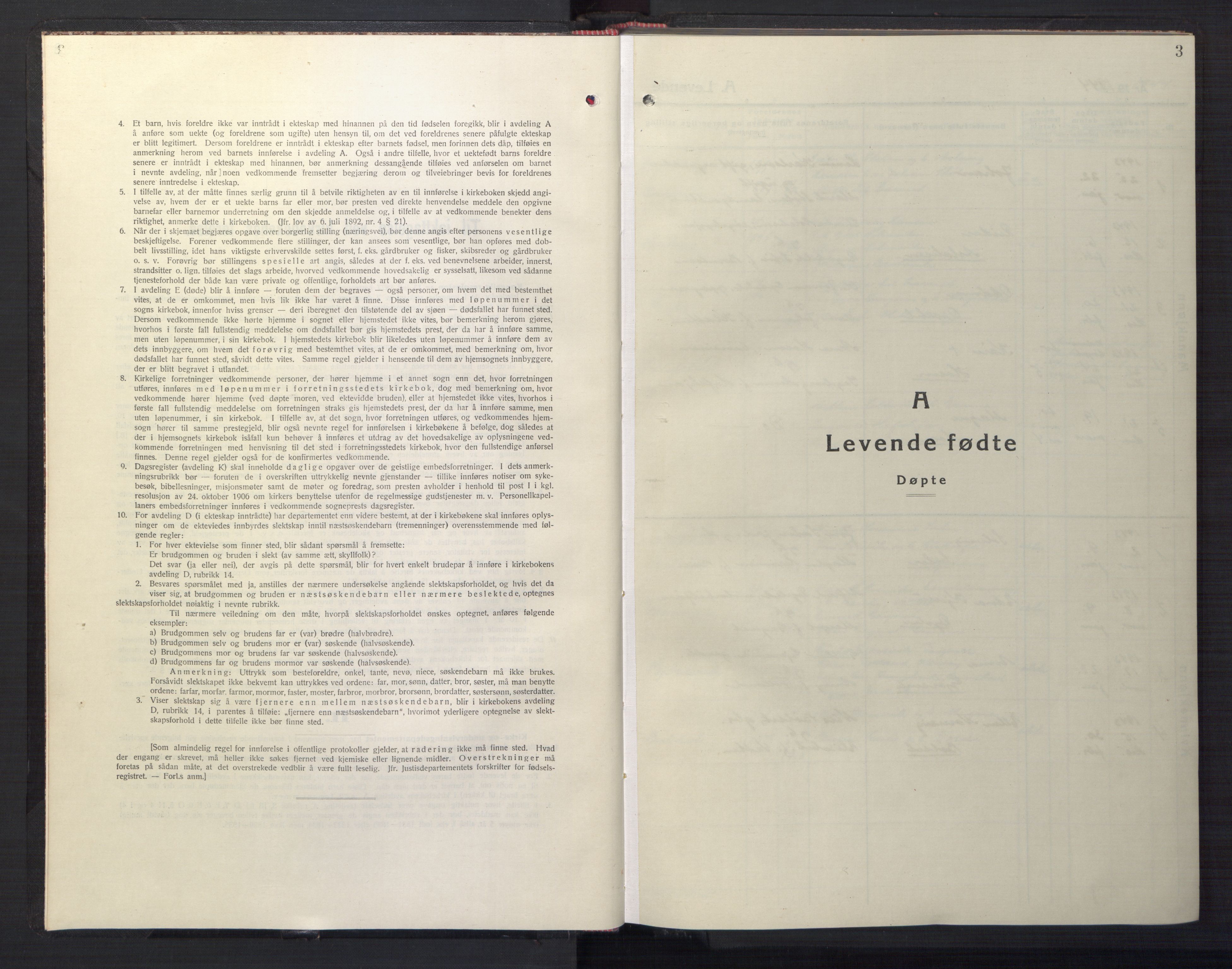 Ministerialprotokoller, klokkerbøker og fødselsregistre - Møre og Romsdal, SAT/A-1454/586/L0996: Parish register (copy) no. 586C07, 1944-1949, p. 3