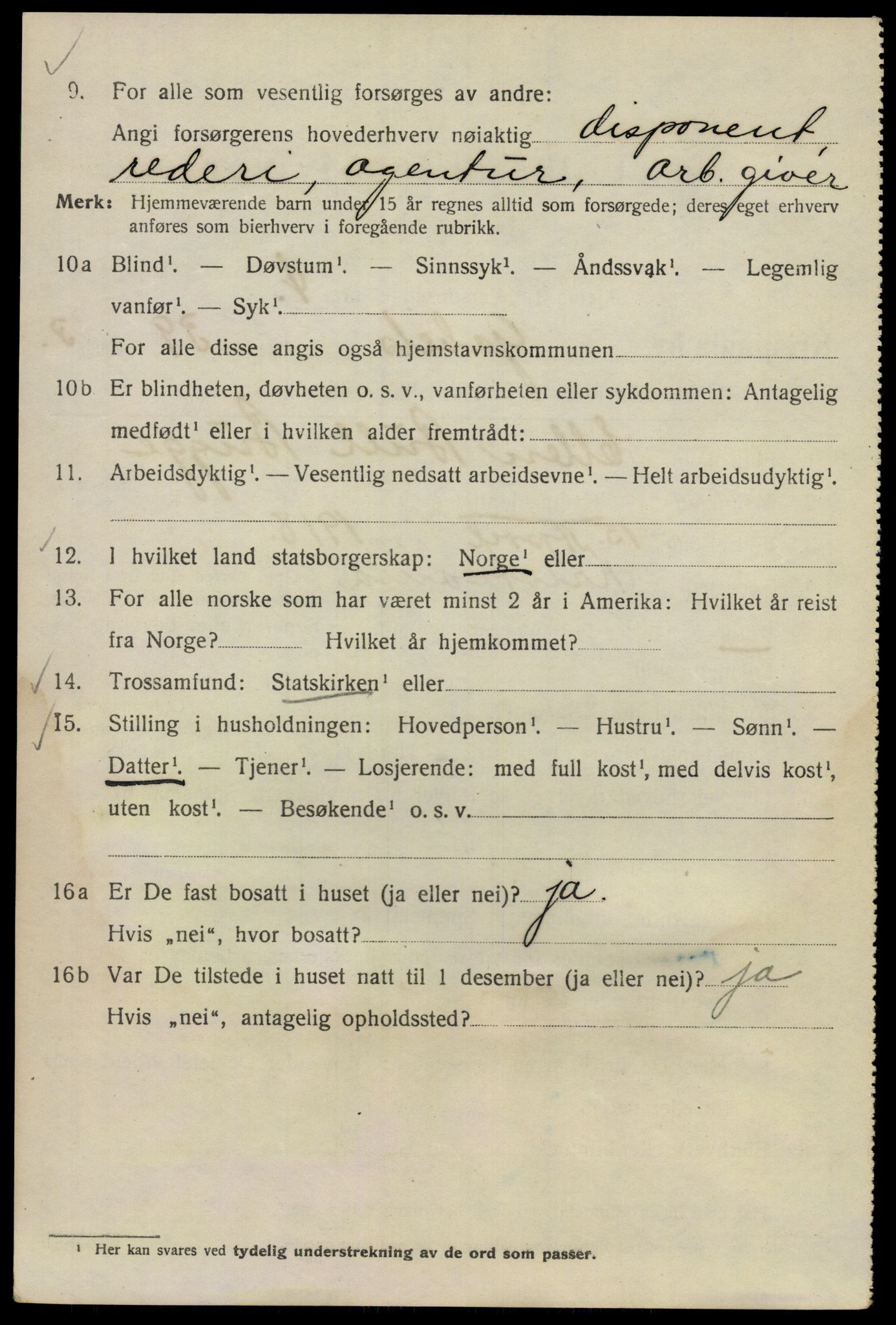 SAO, 1920 census for Kristiania, 1920, p. 246704