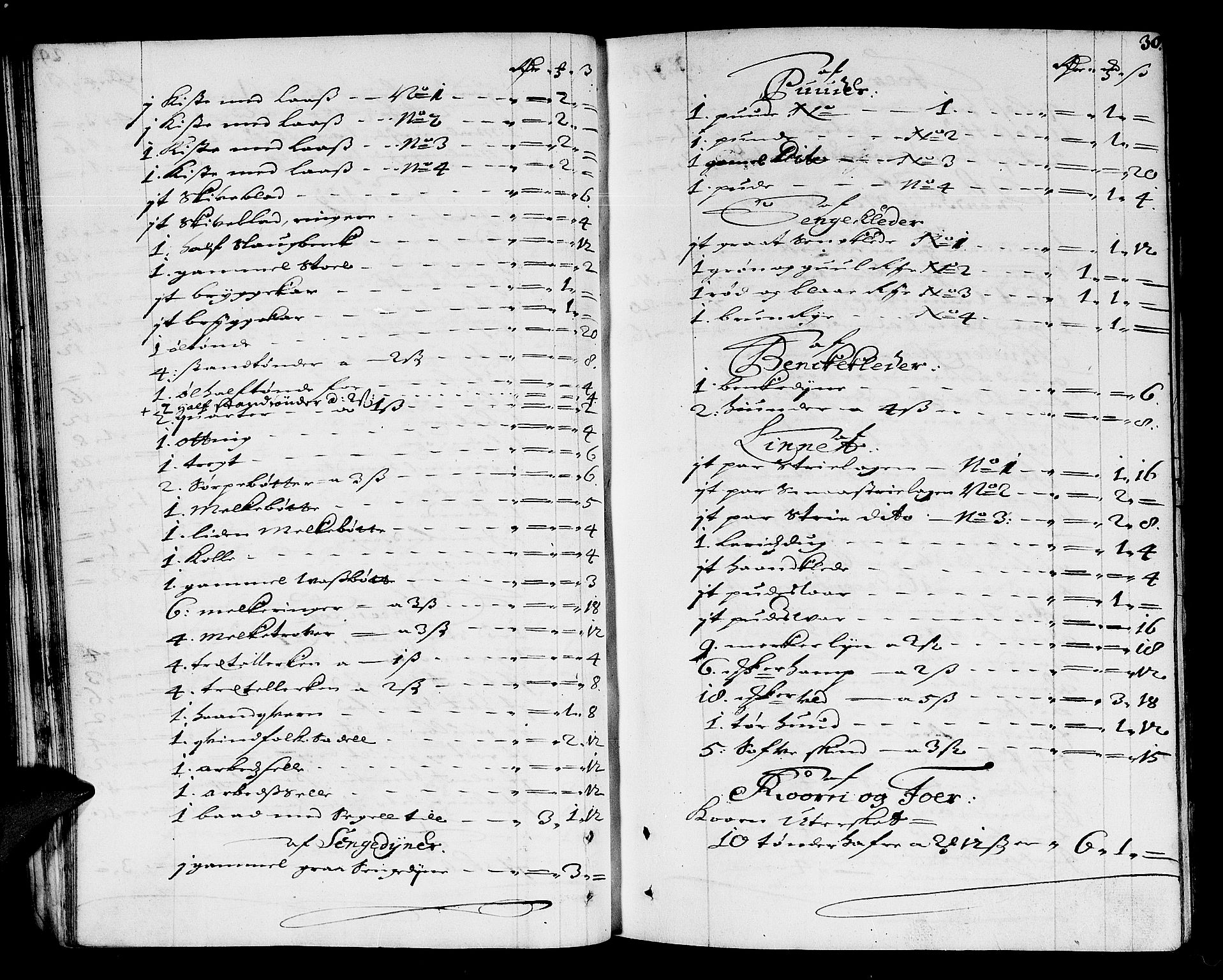 Larvik sorenskriveri, AV/SAKO-A-83/H/Hd/Hda/L0003: Skifteprotokoll, 1689-1692, p. 29b-30a