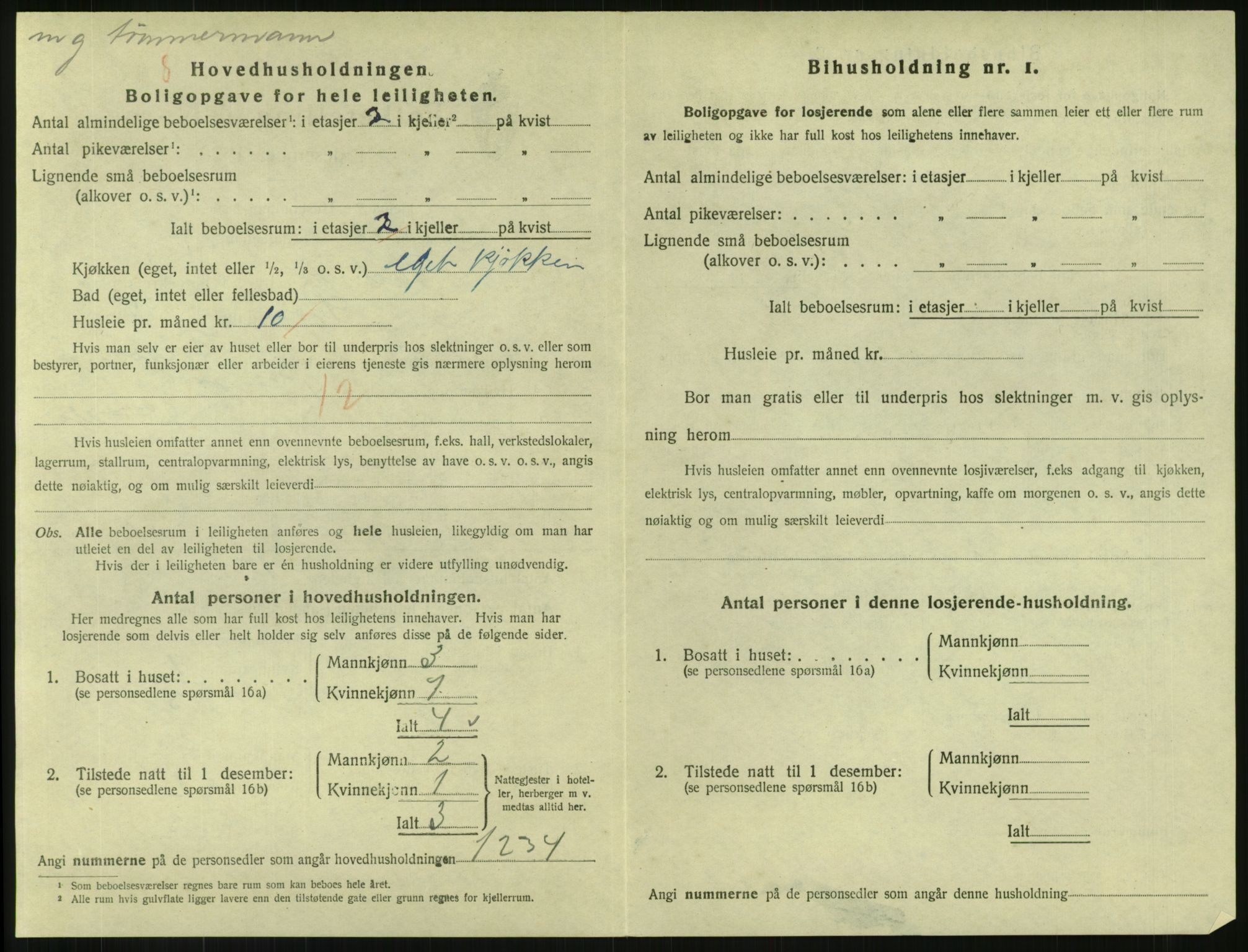 SAKO, 1920 census for Svelvik, 1920, p. 1024