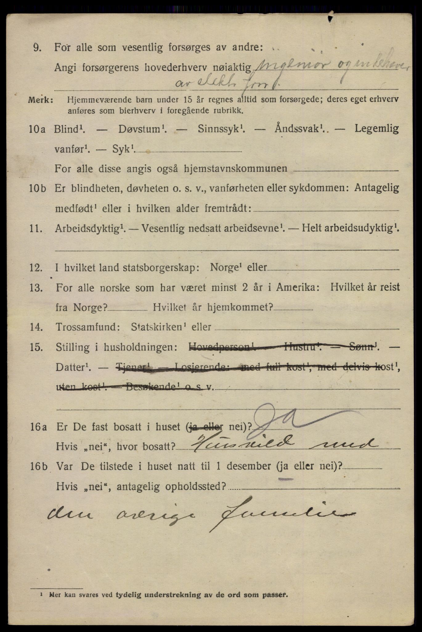 SAO, 1920 census for Kristiania, 1920, p. 299324