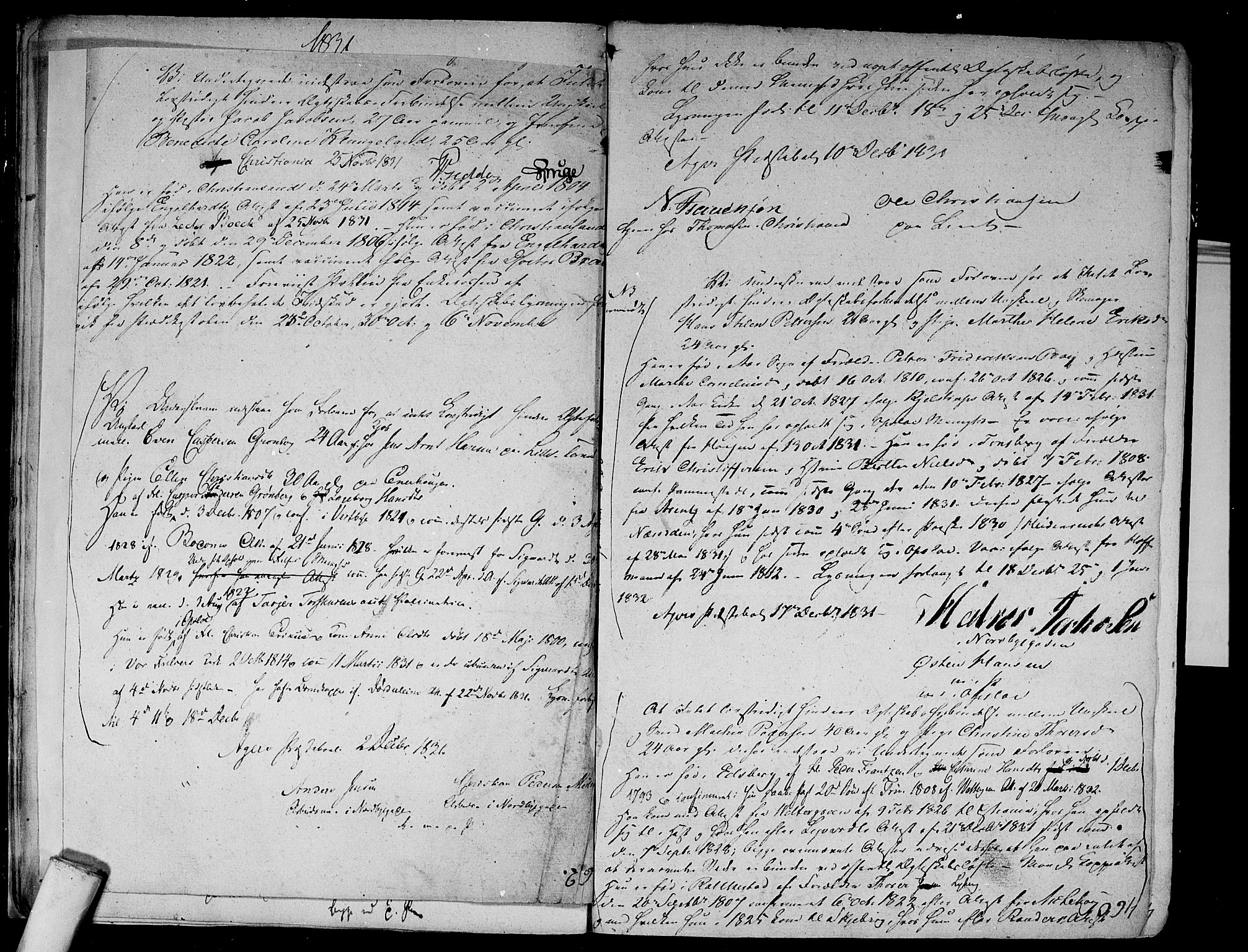 Aker prestekontor kirkebøker, AV/SAO-A-10861/F/L0014b: Parish register (official) no. 14B, 1820-1834