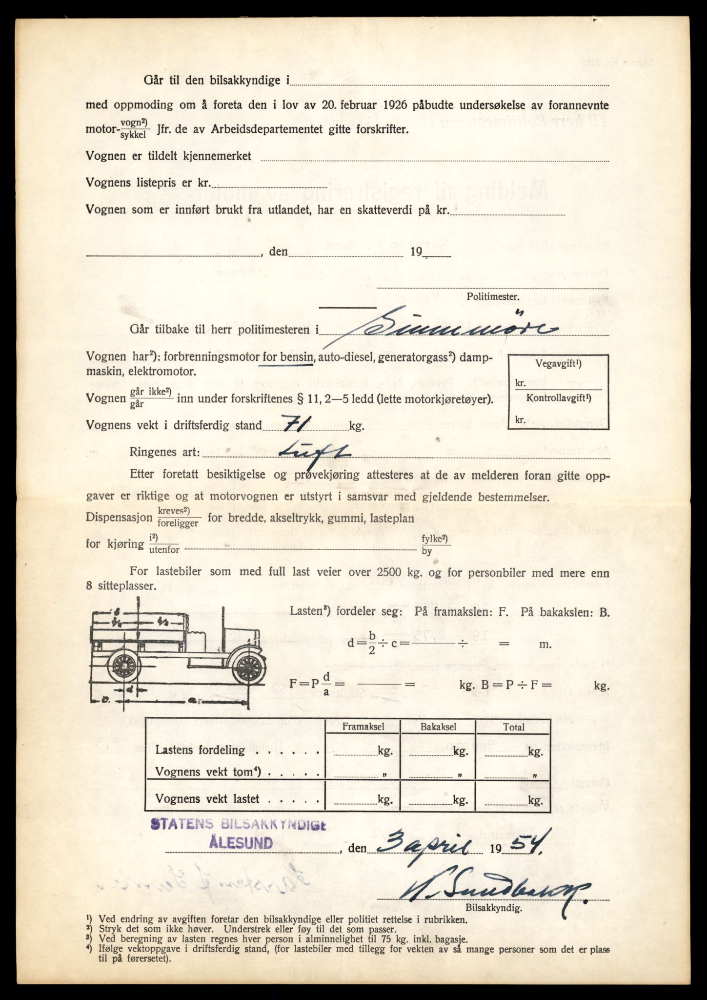 Møre og Romsdal vegkontor - Ålesund trafikkstasjon, AV/SAT-A-4099/F/Fe/L0037: Registreringskort for kjøretøy T 13031 - T 13179, 1927-1998, p. 1483