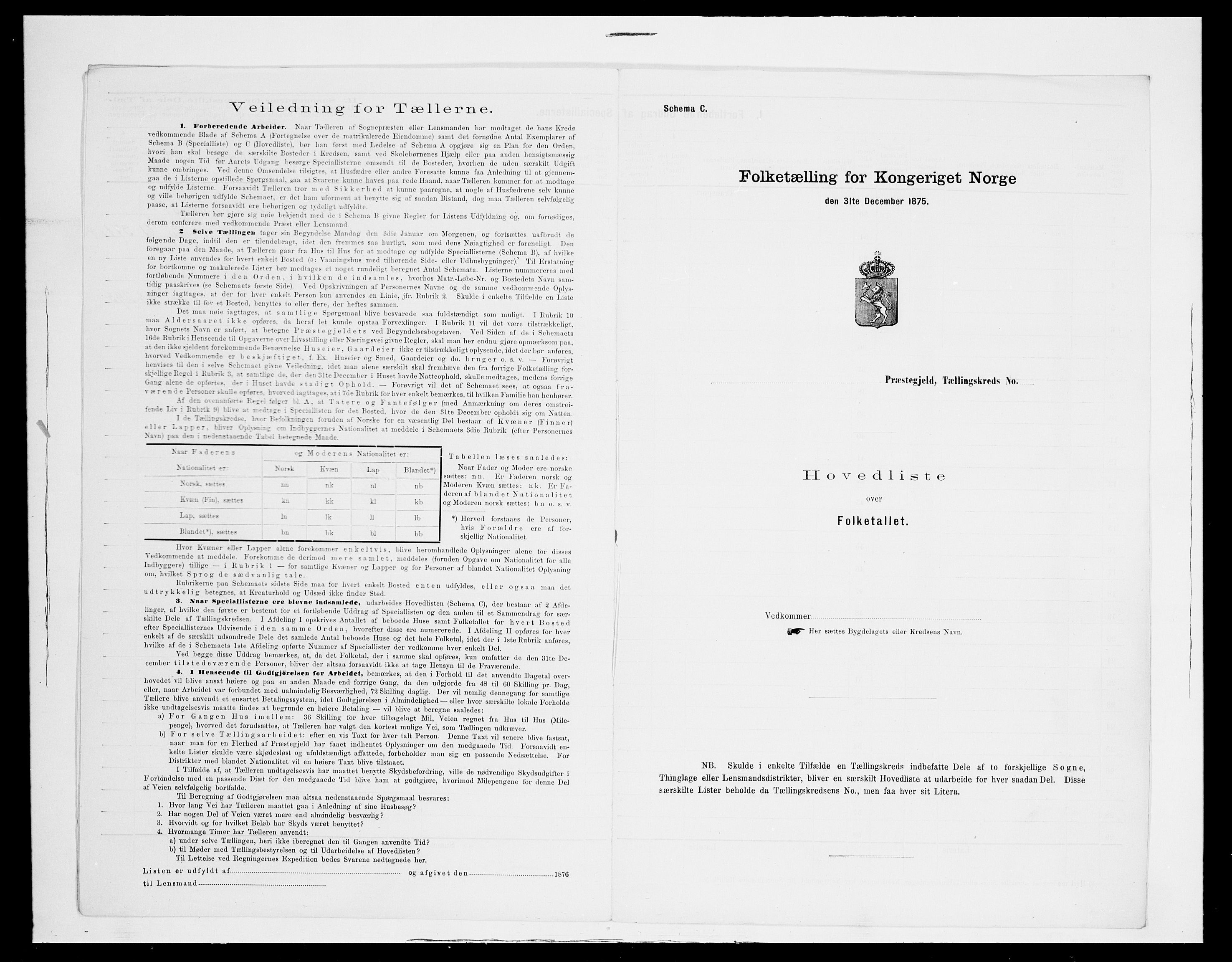 SAH, 1875 census for 0427P Elverum, 1875, p. 69