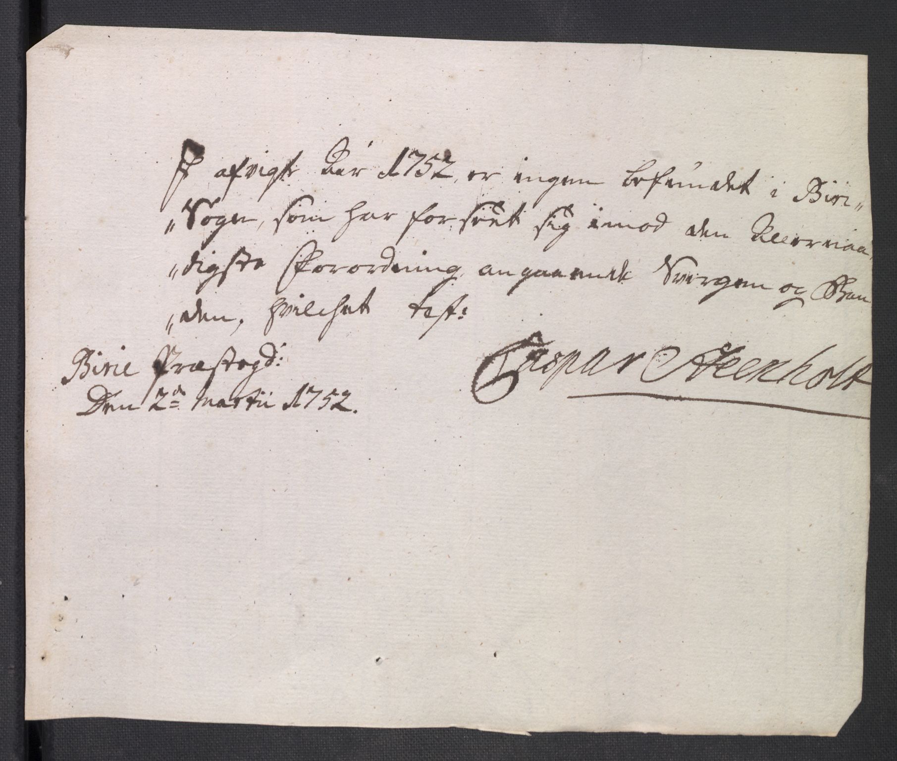 Rentekammeret inntil 1814, Reviderte regnskaper, Fogderegnskap, AV/RA-EA-4092/R18/L1349: Fogderegnskap Hadeland, Toten og Valdres, 1752-1753, p. 141