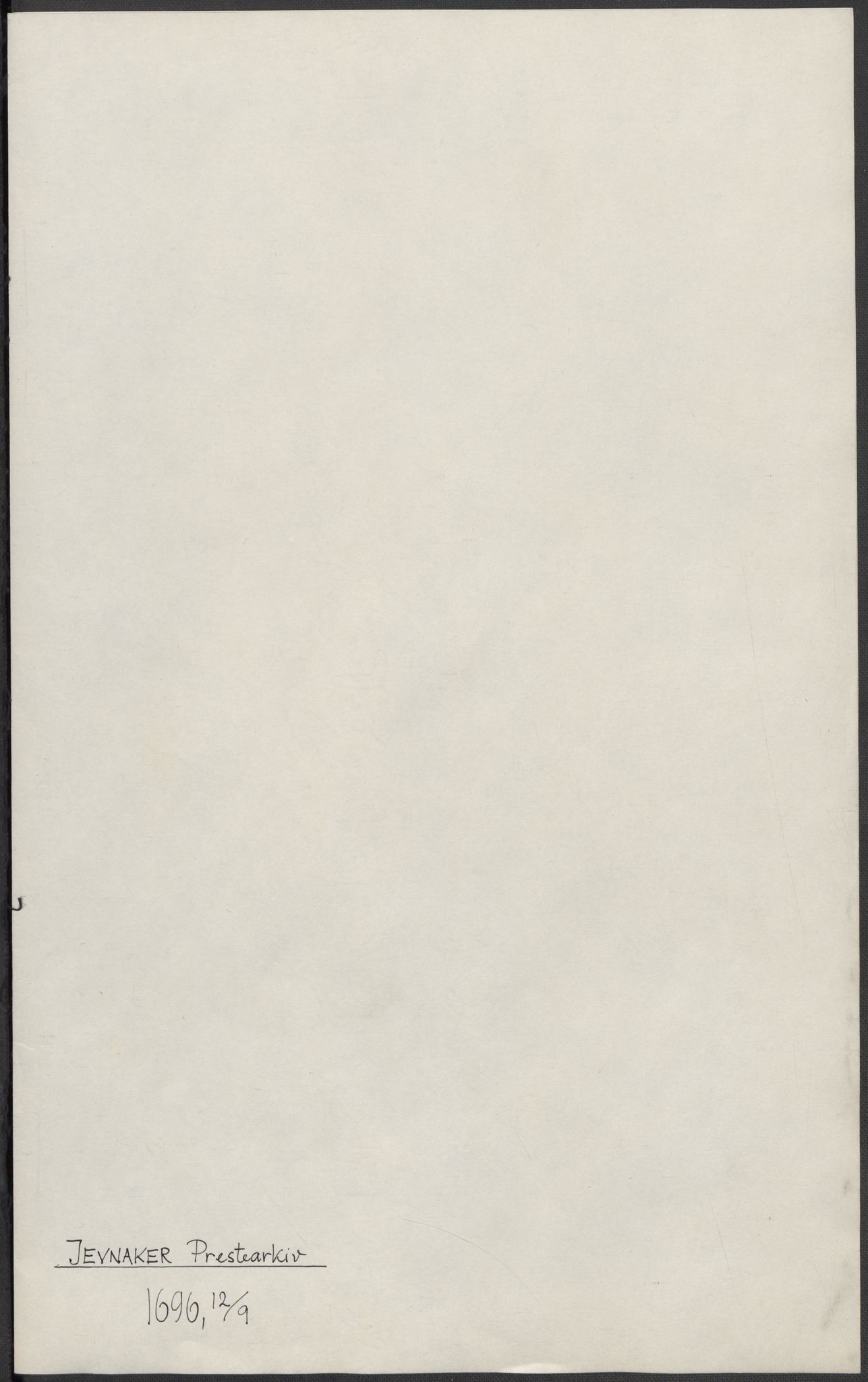 Riksarkivets diplomsamling, AV/RA-EA-5965/F15/L0014: Prestearkiv - Oppland, 1696-1879, p. 3