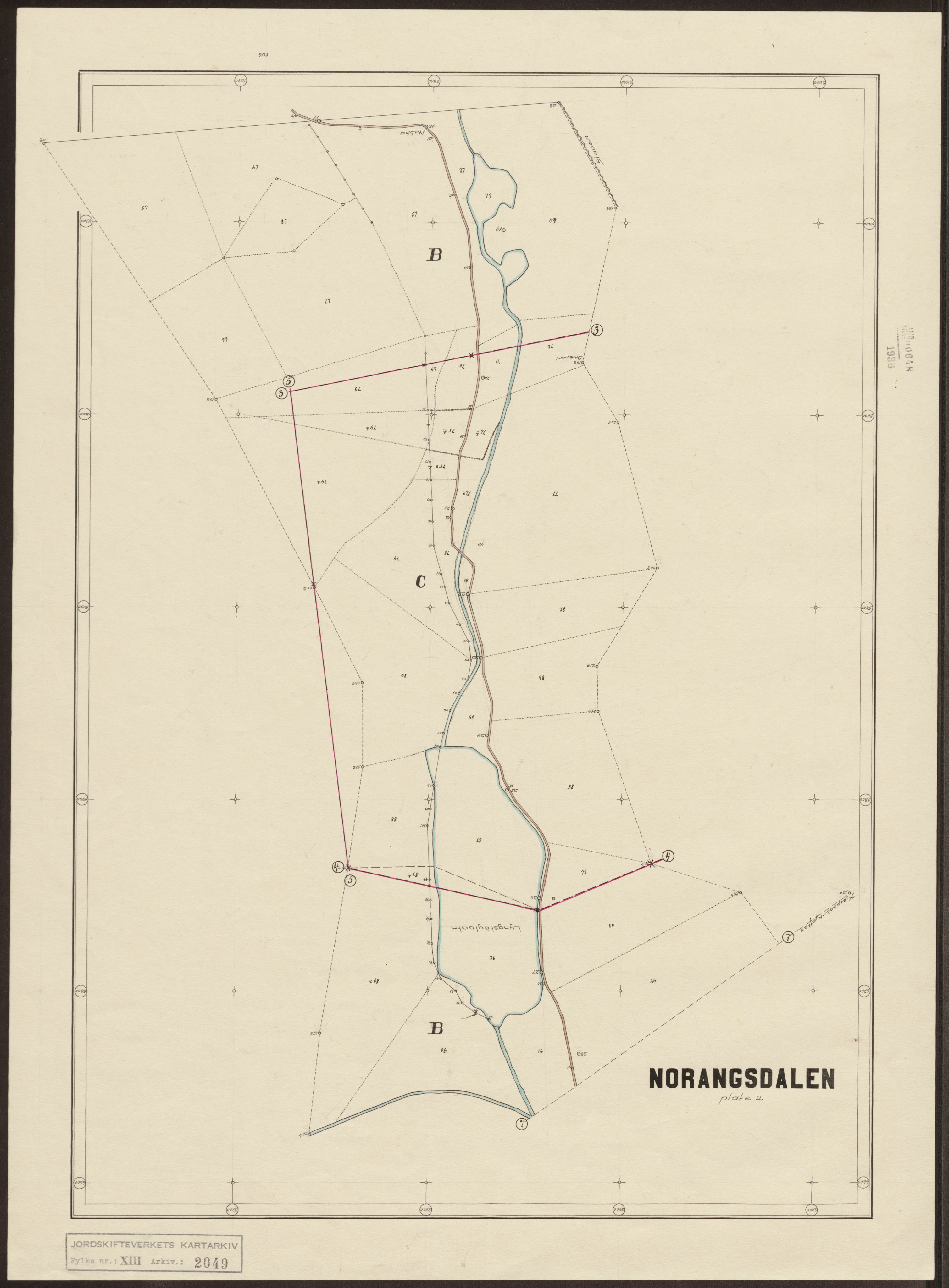 Jordskifteverkets kartarkiv, RA/S-3929/T, 1859-1988, p. 2502