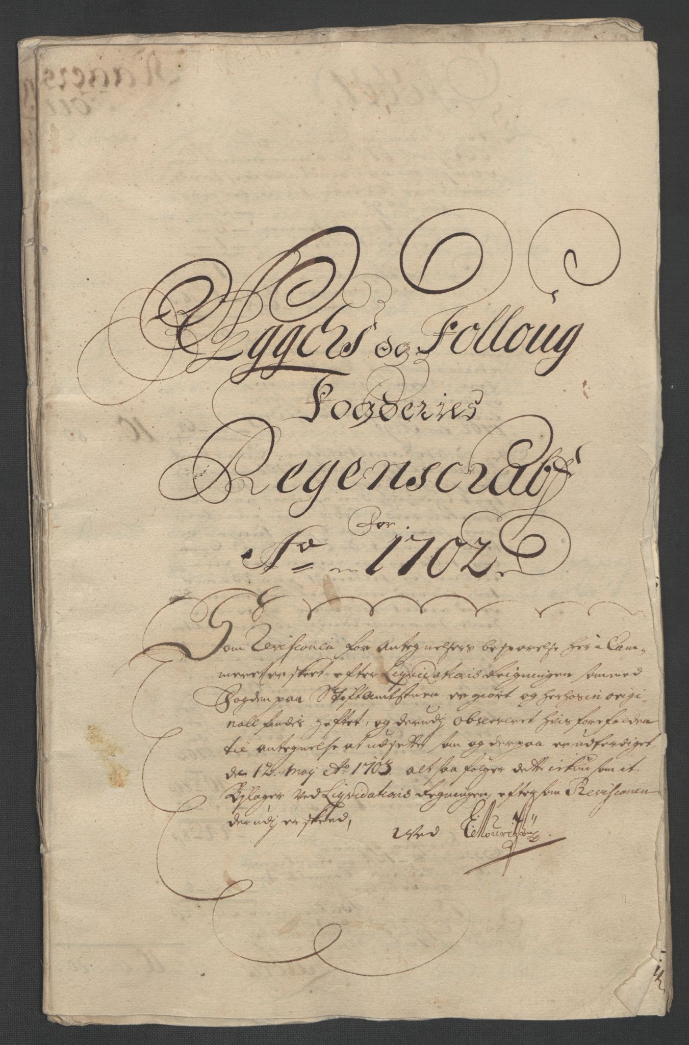 Rentekammeret inntil 1814, Reviderte regnskaper, Fogderegnskap, AV/RA-EA-4092/R10/L0444: Fogderegnskap Aker og Follo, 1701-1702, p. 209