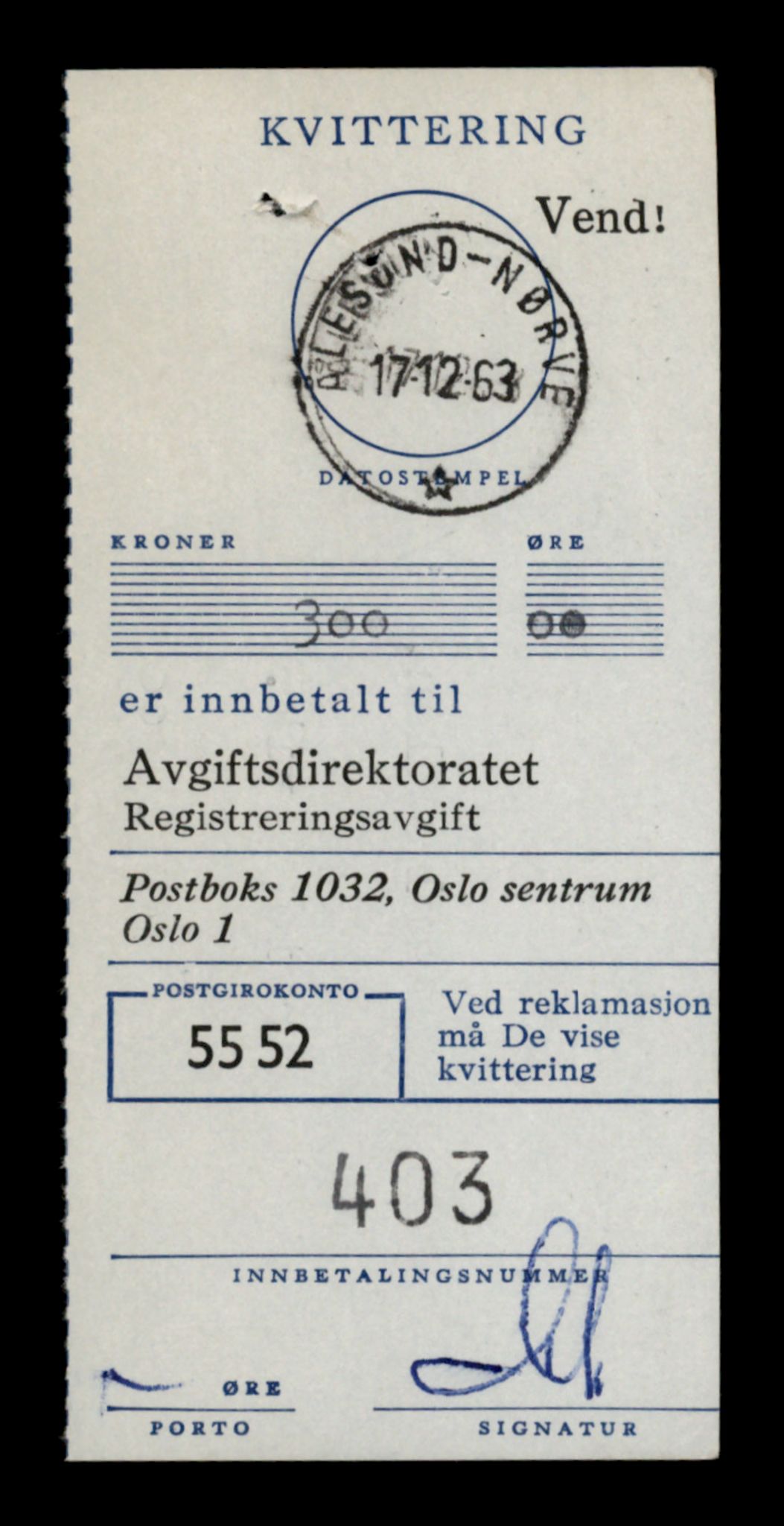Møre og Romsdal vegkontor - Ålesund trafikkstasjon, SAT/A-4099/F/Fe/L0005: Registreringskort for kjøretøy T 443 - T 546, 1927-1998, p. 1418