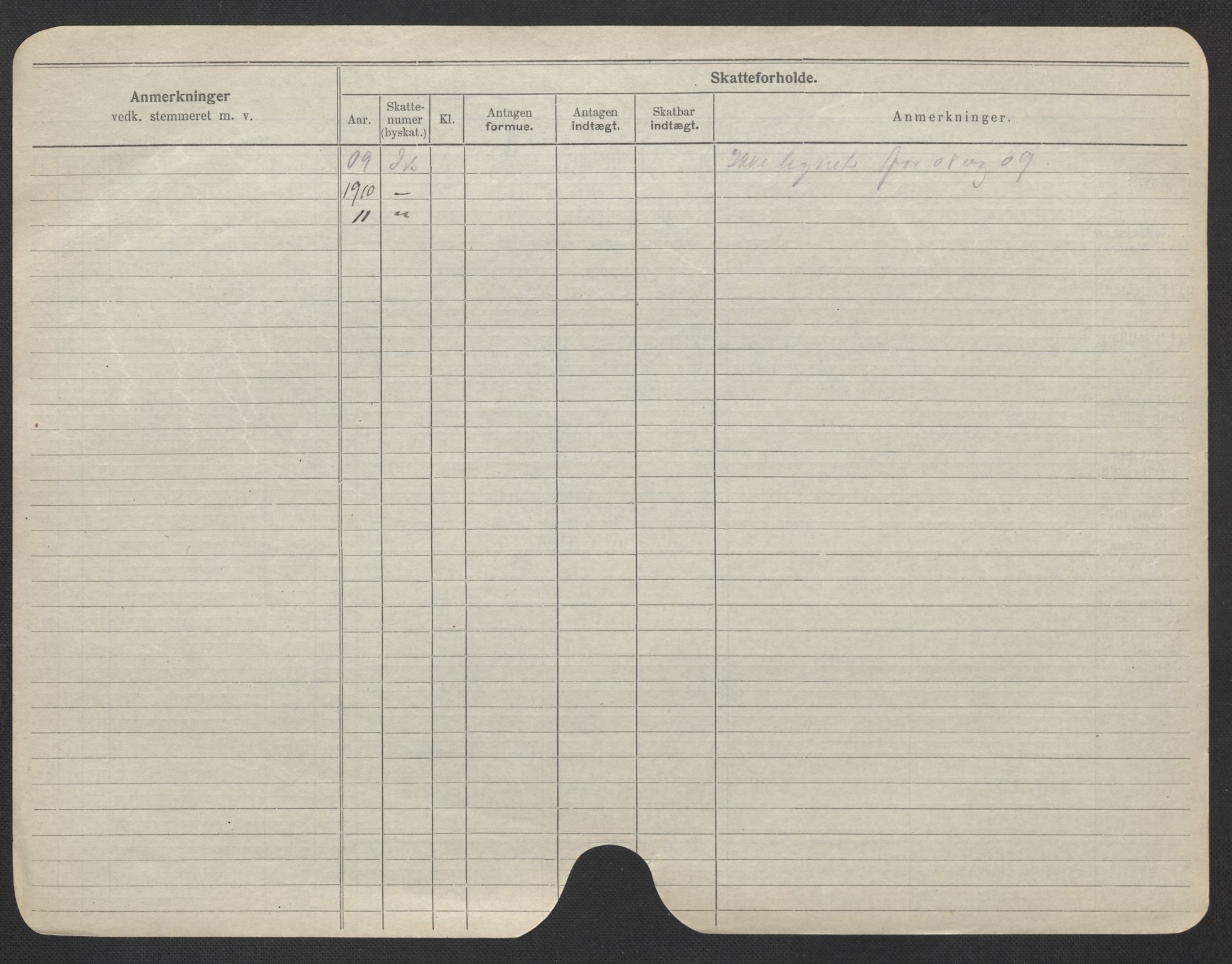 Oslo folkeregister, Registerkort, SAO/A-11715/F/Fa/Fac/L0020: Kvinner, 1906-1914, p. 701b