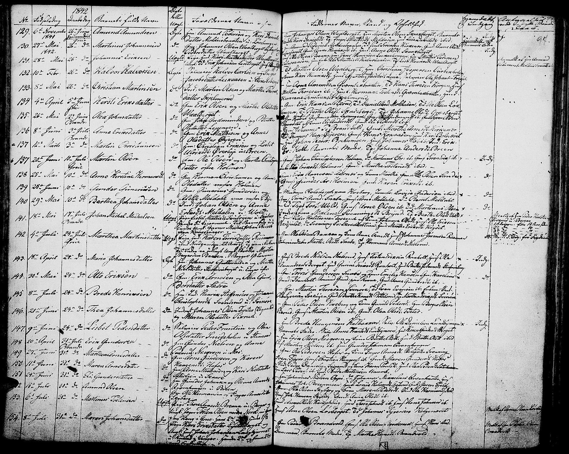 Grue prestekontor, AV/SAH-PREST-036/H/Ha/Haa/L0007: Parish register (official) no. 7, 1830-1847, p. 97