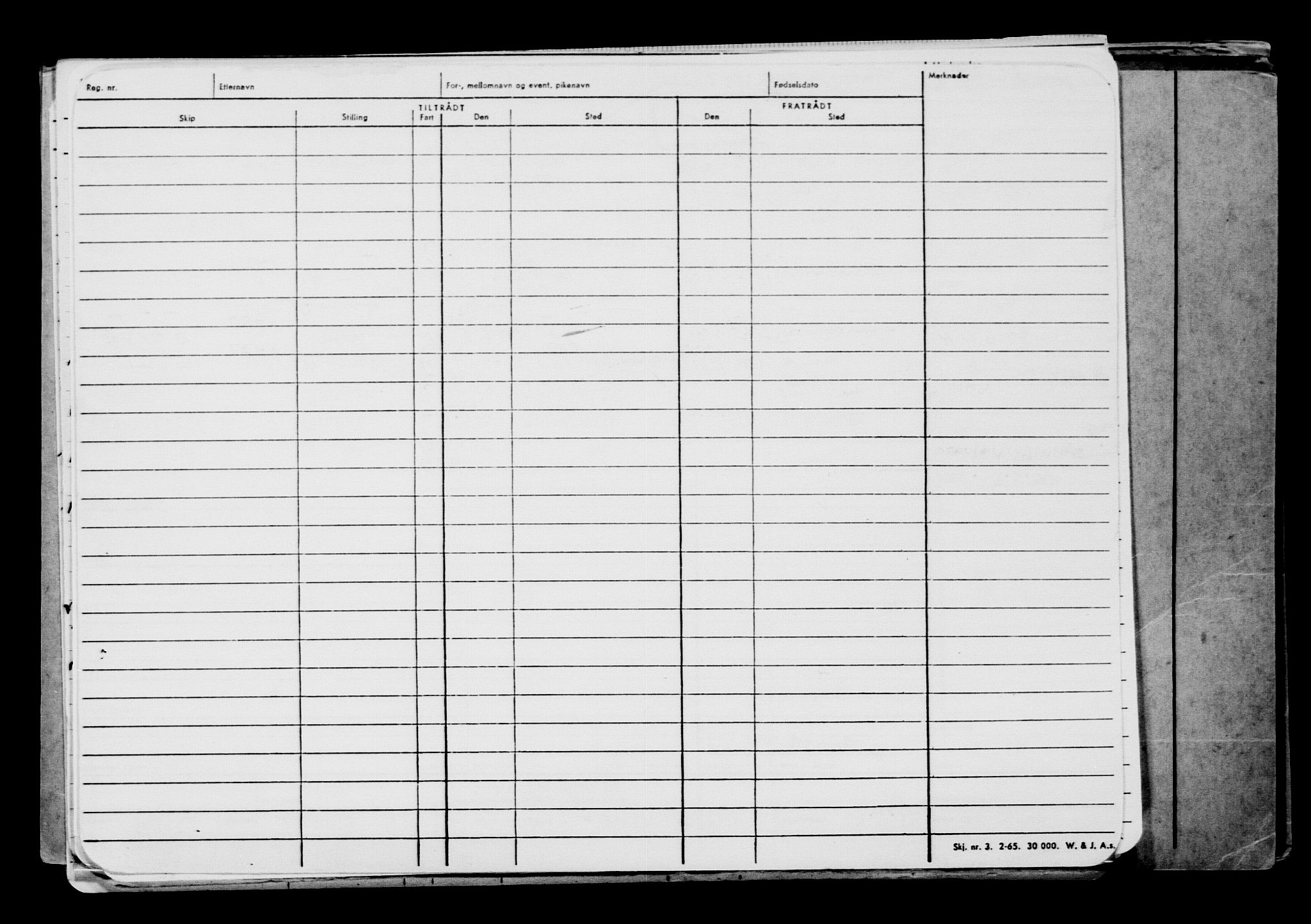 Direktoratet for sjømenn, AV/RA-S-3545/G/Gb/L0141: Hovedkort, 1916, p. 86