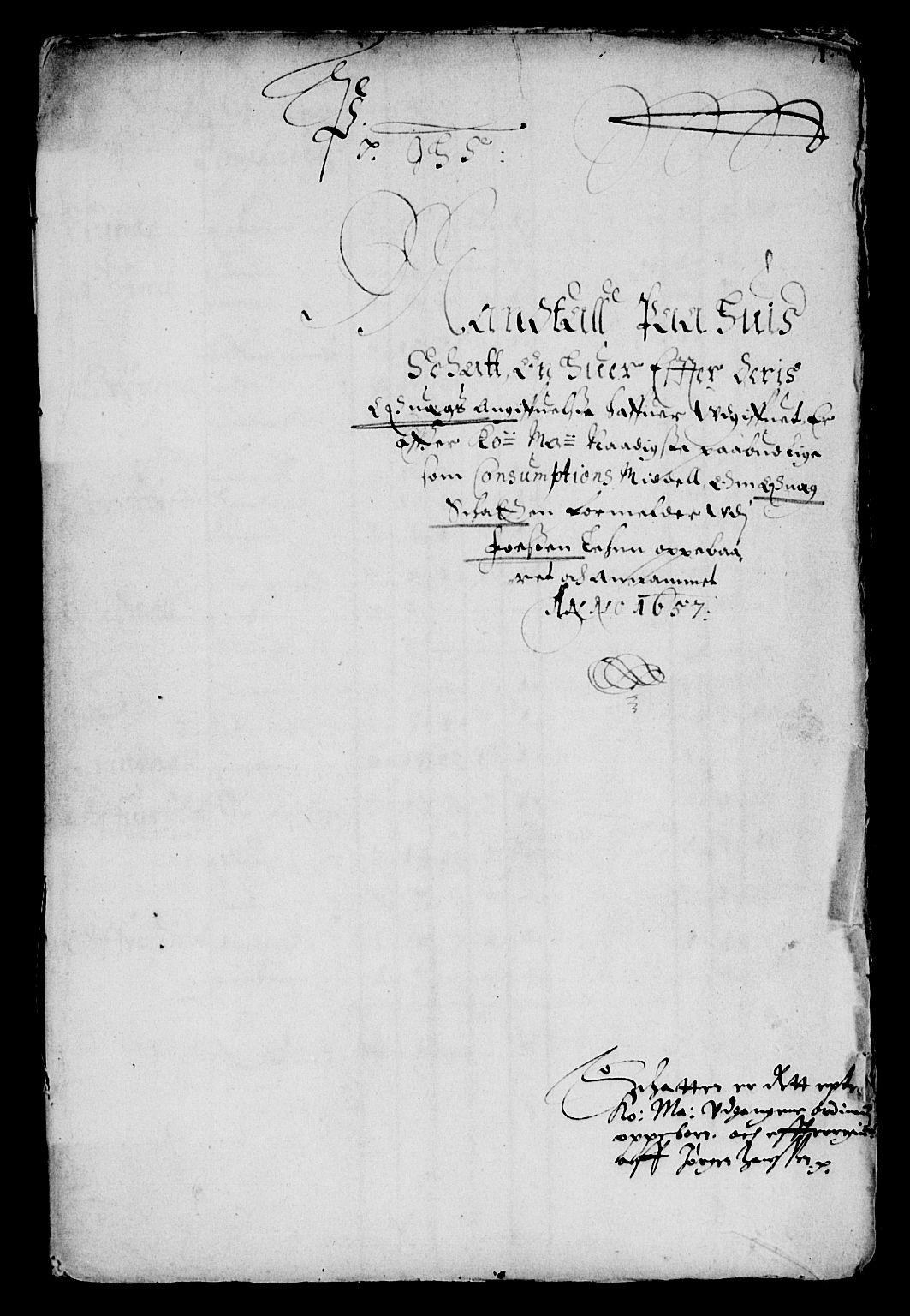 Rentekammeret inntil 1814, Reviderte regnskaper, Lensregnskaper, AV/RA-EA-5023/R/Rb/Rbw/L0130: Trondheim len, 1657-1658