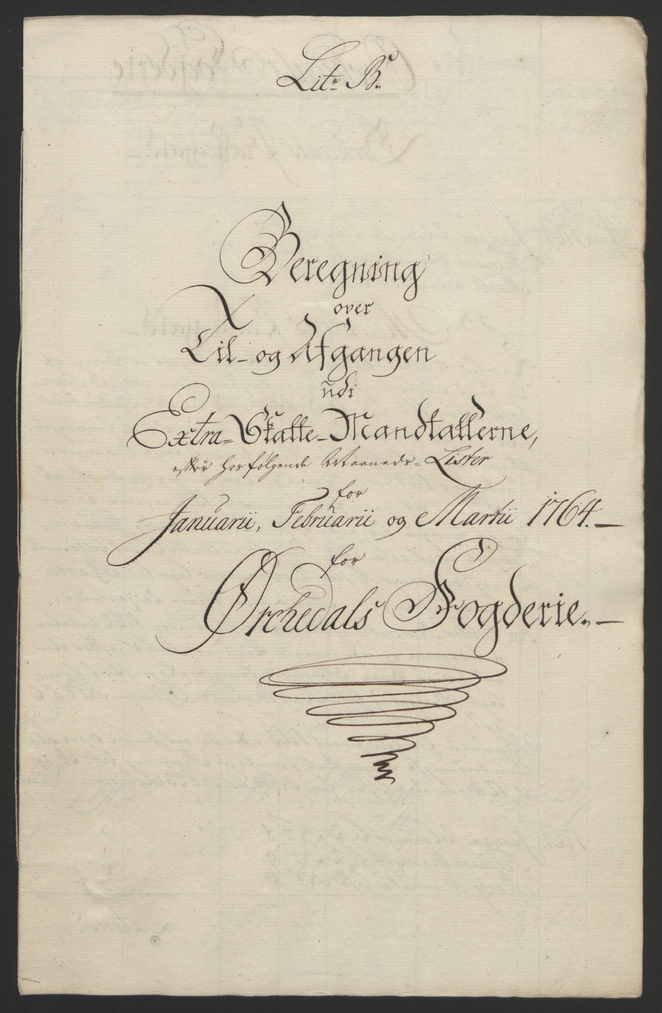 Rentekammeret inntil 1814, Reviderte regnskaper, Fogderegnskap, RA/EA-4092/R60/L4094: Ekstraskatten Orkdal og Gauldal, 1762-1765, p. 145