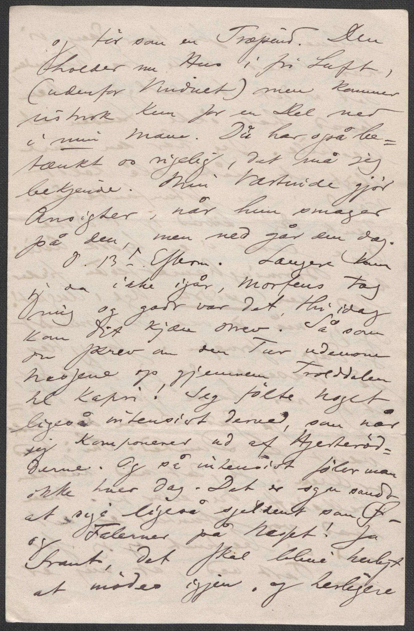 Beyer, Frants, AV/RA-PA-0132/F/L0001: Brev fra Edvard Grieg til Frantz Beyer og "En del optegnelser som kan tjene til kommentar til brevene" av Marie Beyer, 1872-1907, p. 277