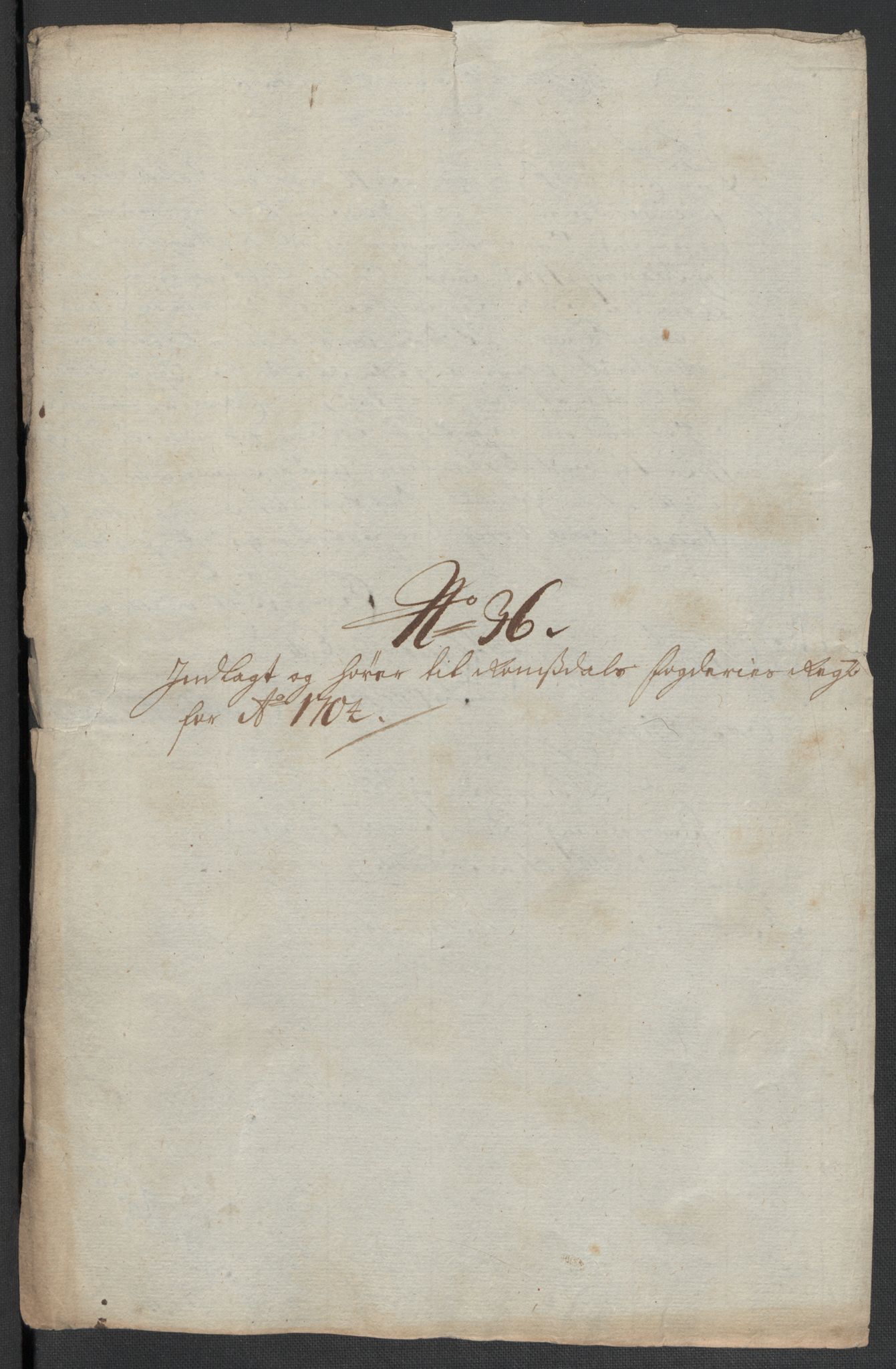 Rentekammeret inntil 1814, Reviderte regnskaper, Fogderegnskap, AV/RA-EA-4092/R55/L3656: Fogderegnskap Romsdal, 1703-1705, p. 340