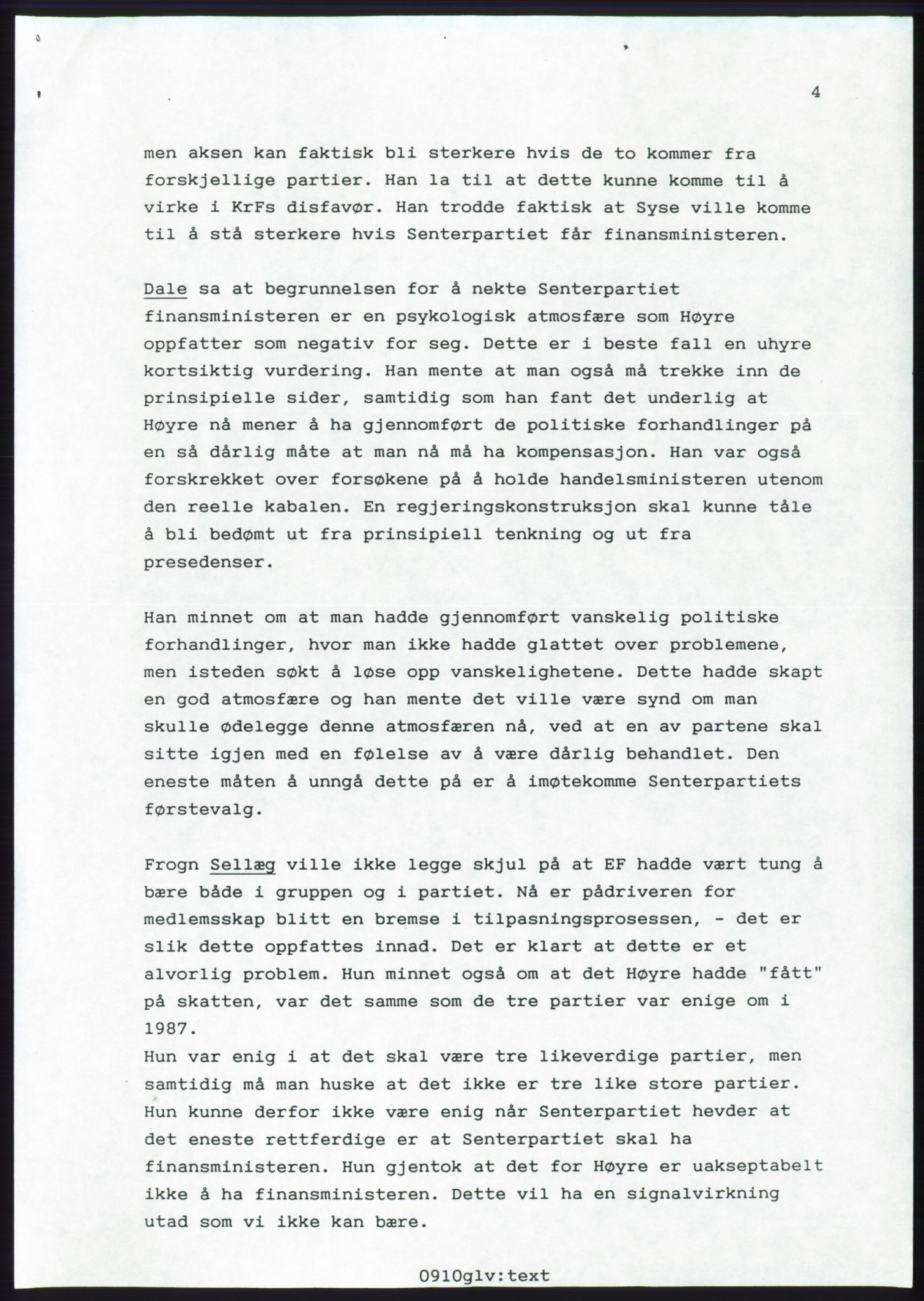 Forhandlingsmøtene 1989 mellom Høyre, KrF og Senterpartiet om dannelse av regjering, AV/RA-PA-0697/A/L0001: Forhandlingsprotokoll med vedlegg, 1989, p. 571