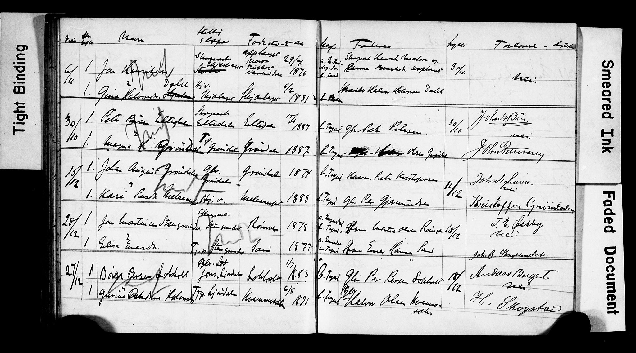 Trysil prestekontor, AV/SAH-PREST-046/I/Ie: Banns register no. 2, 1900-1914