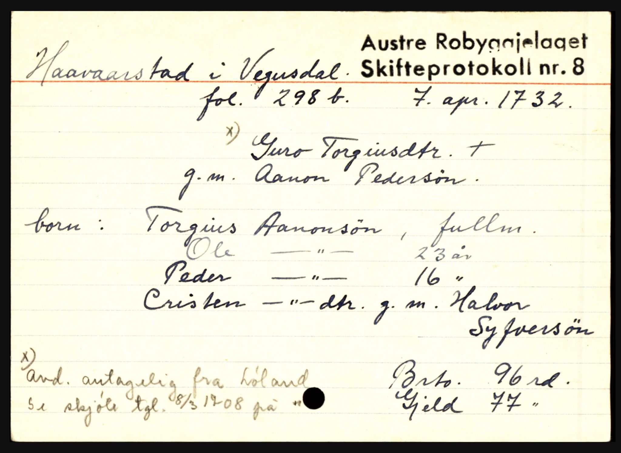 Østre Råbyggelag sorenskriveri, AV/SAK-1221-0016/H, p. 5895